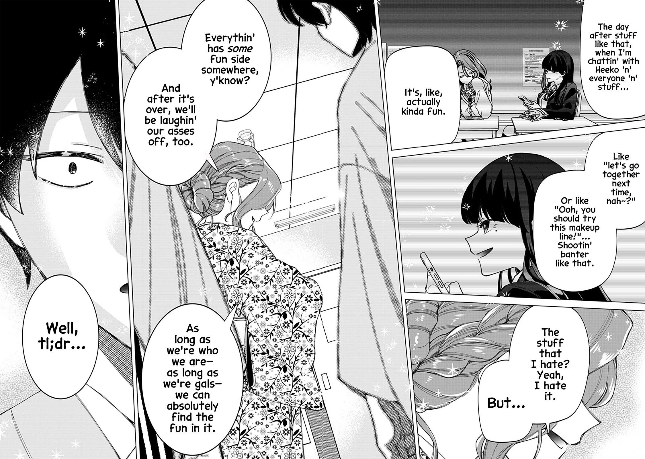 The Gals Who Always Say Insane Things: My Daily Life at a Private Paranormal High School chapter 42 page 12