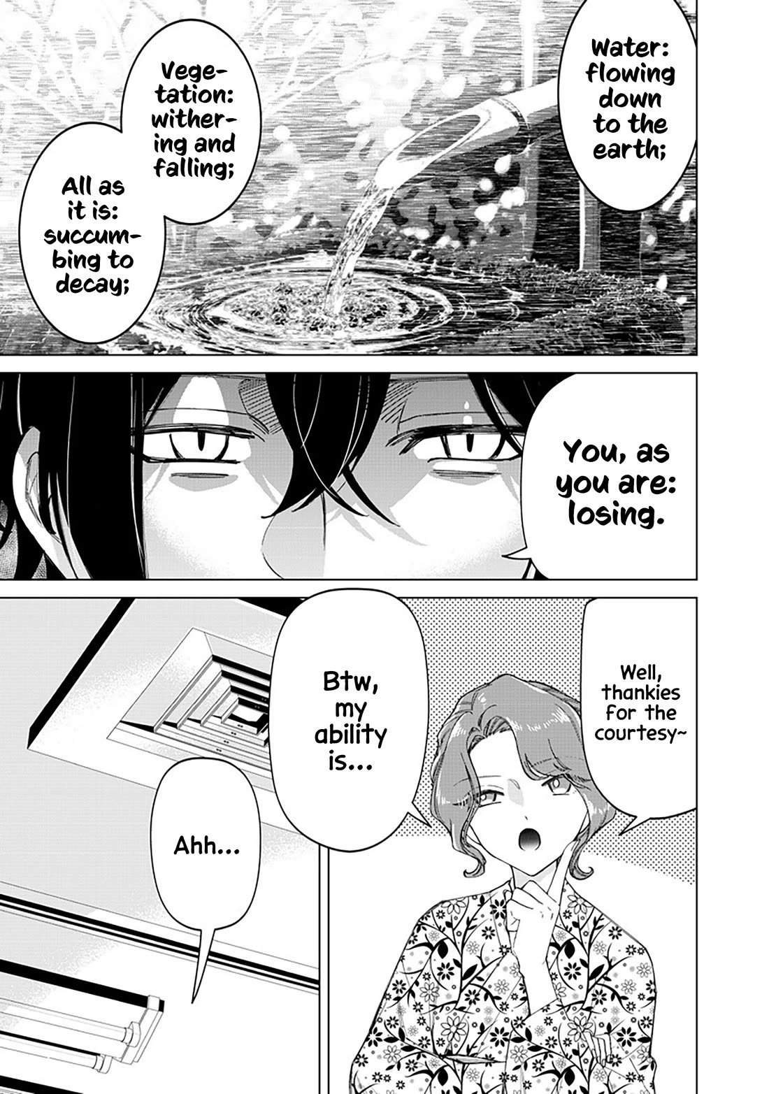 The Gals Who Always Say Insane Things: My Daily Life at a Private Paranormal High School chapter 42 page 18