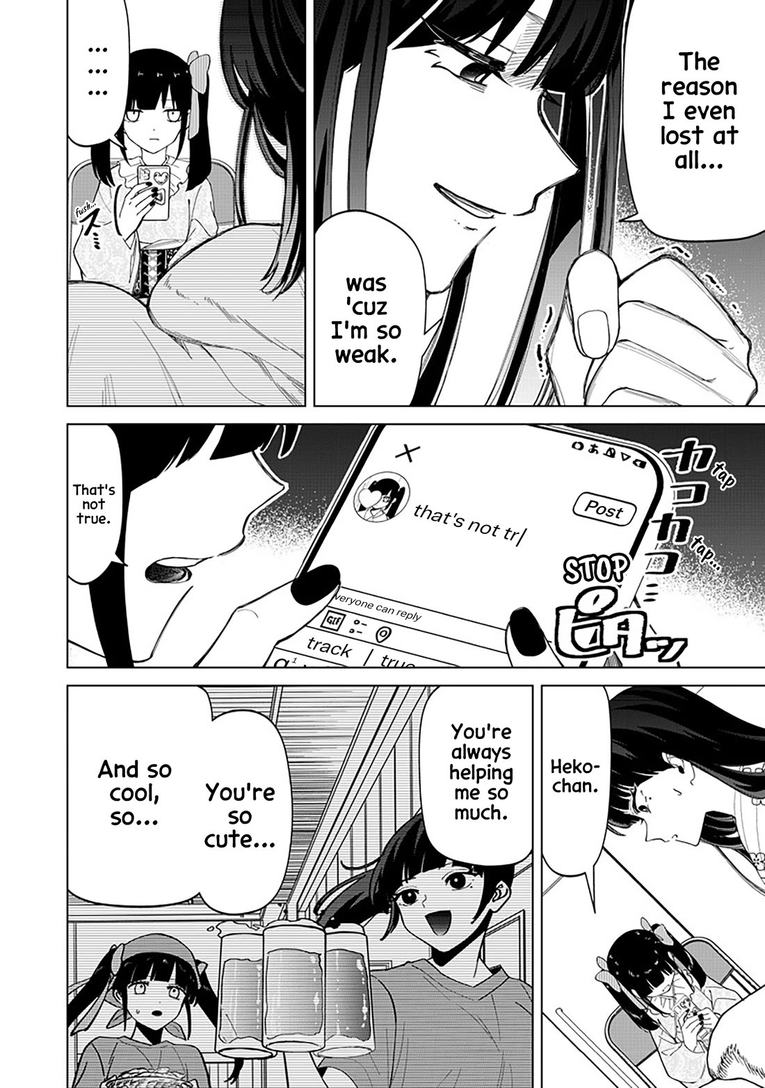 The Gals Who Always Say Insane Things: My Daily Life at a Private Paranormal High School chapter 42 page 4