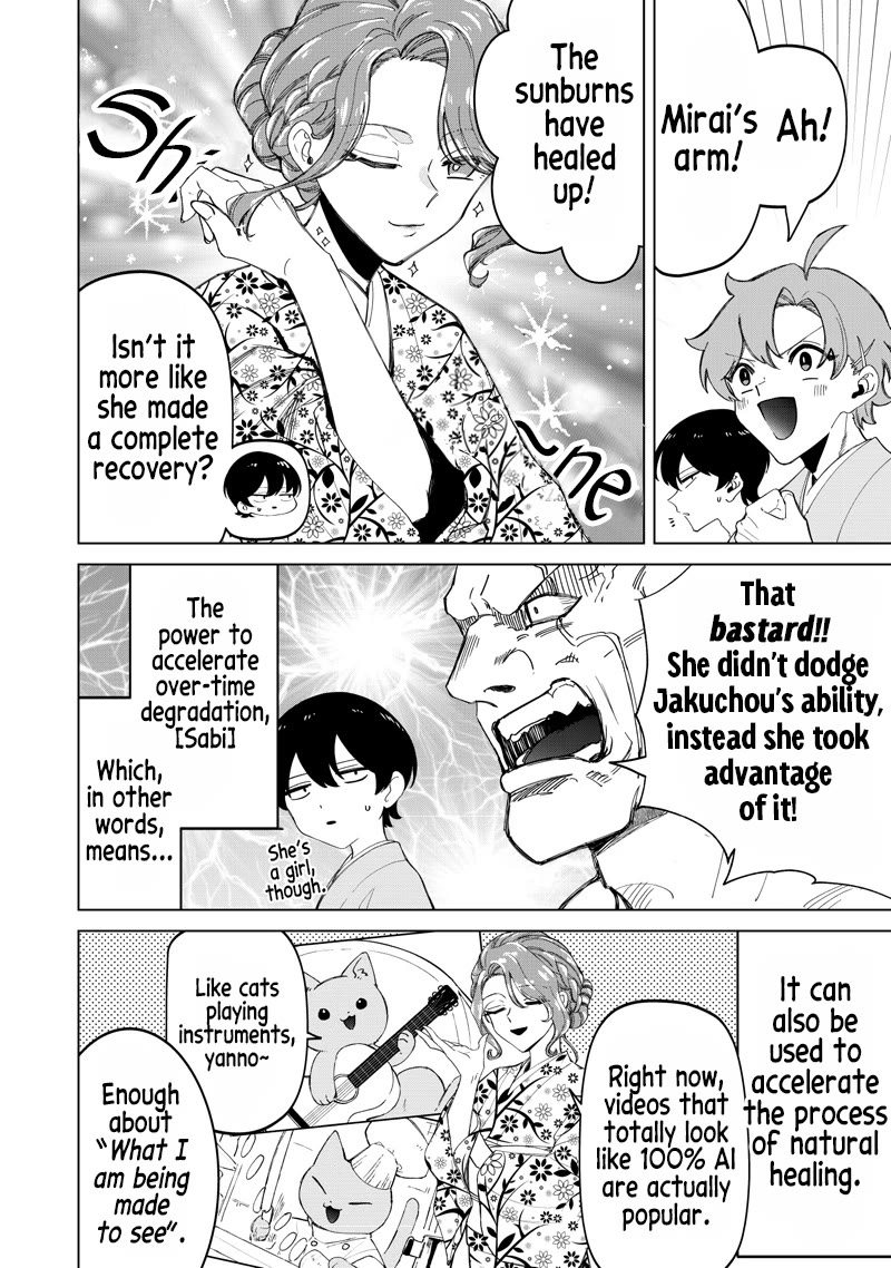 The Gals Who Always Say Insane Things: My Daily Life at a Private Paranormal High School chapter 44 page 8