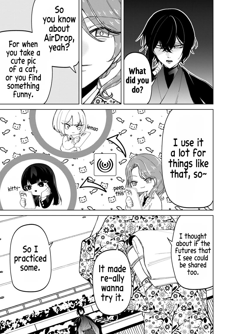 The Gals Who Always Say Insane Things: My Daily Life at a Private Paranormal High School chapter 44 page 9