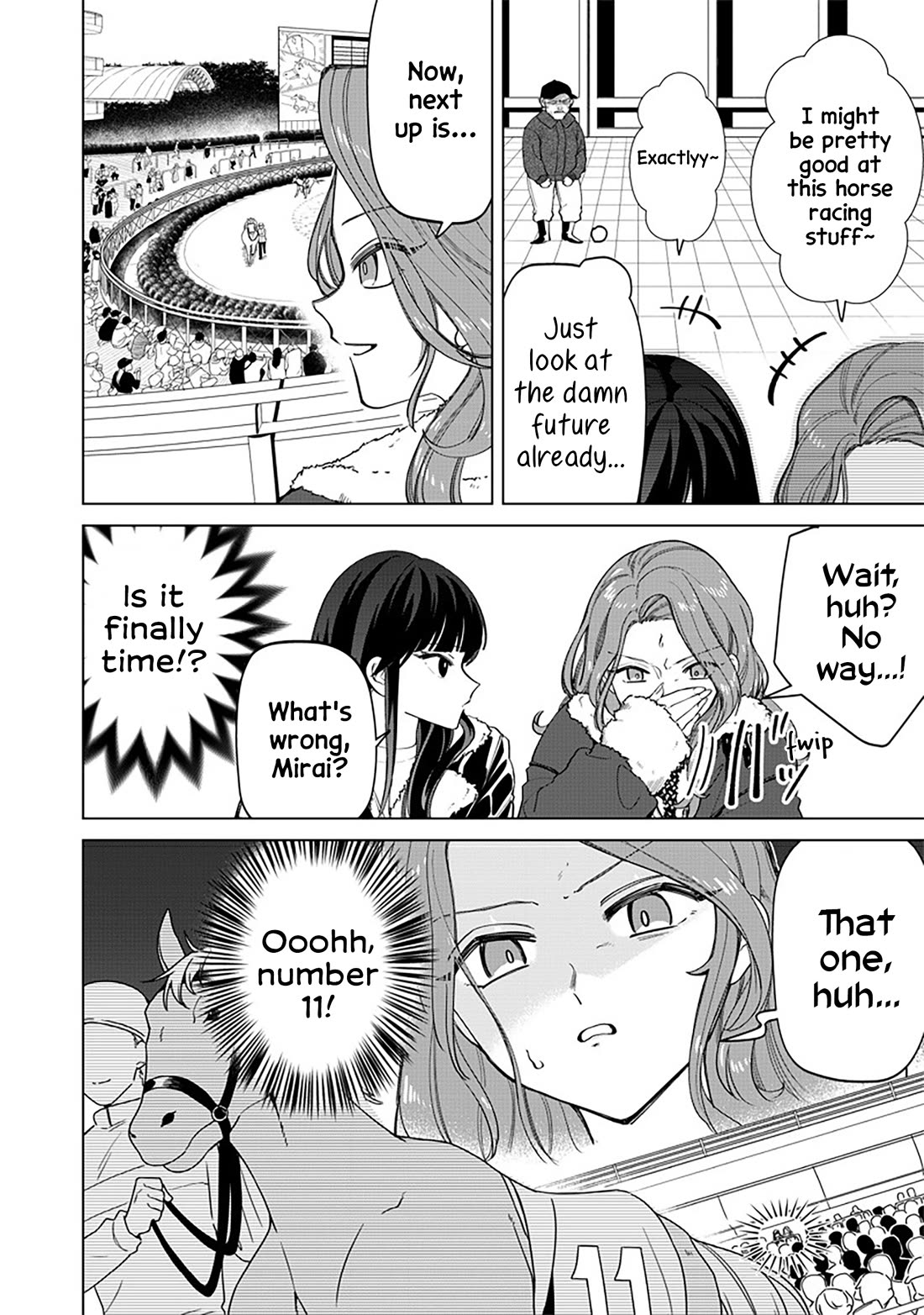 The Gals Who Always Say Insane Things: My Daily Life at a Private Paranormal High School chapter 5 page 11