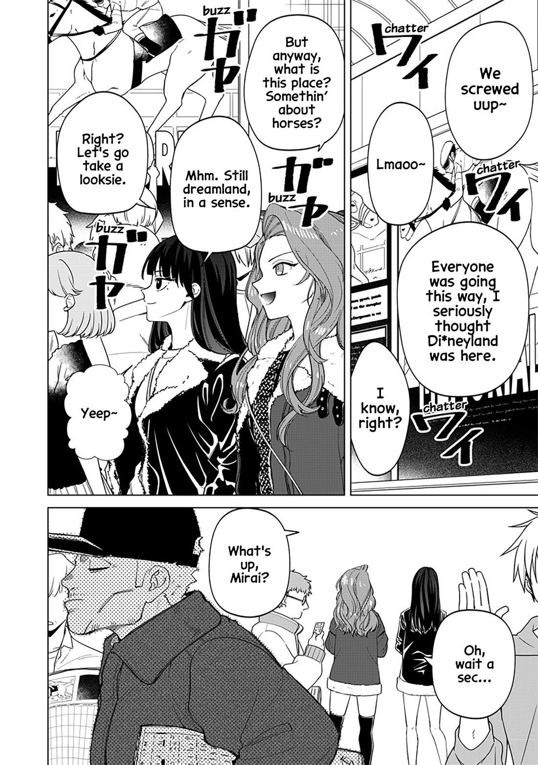 The Gals Who Always Say Insane Things: My Daily Life at a Private Paranormal High School chapter 5 page 3