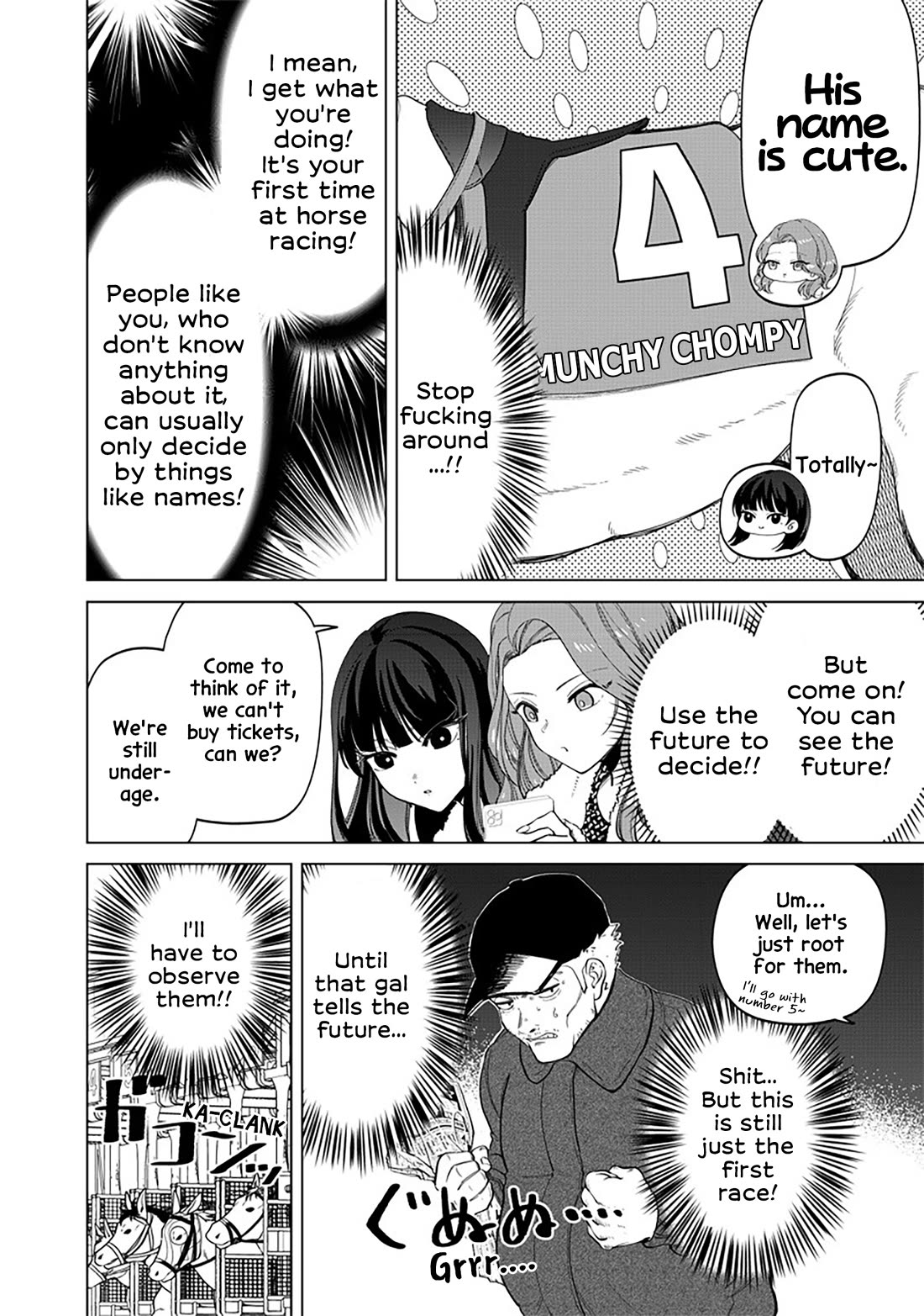 The Gals Who Always Say Insane Things: My Daily Life at a Private Paranormal High School chapter 5 page 7