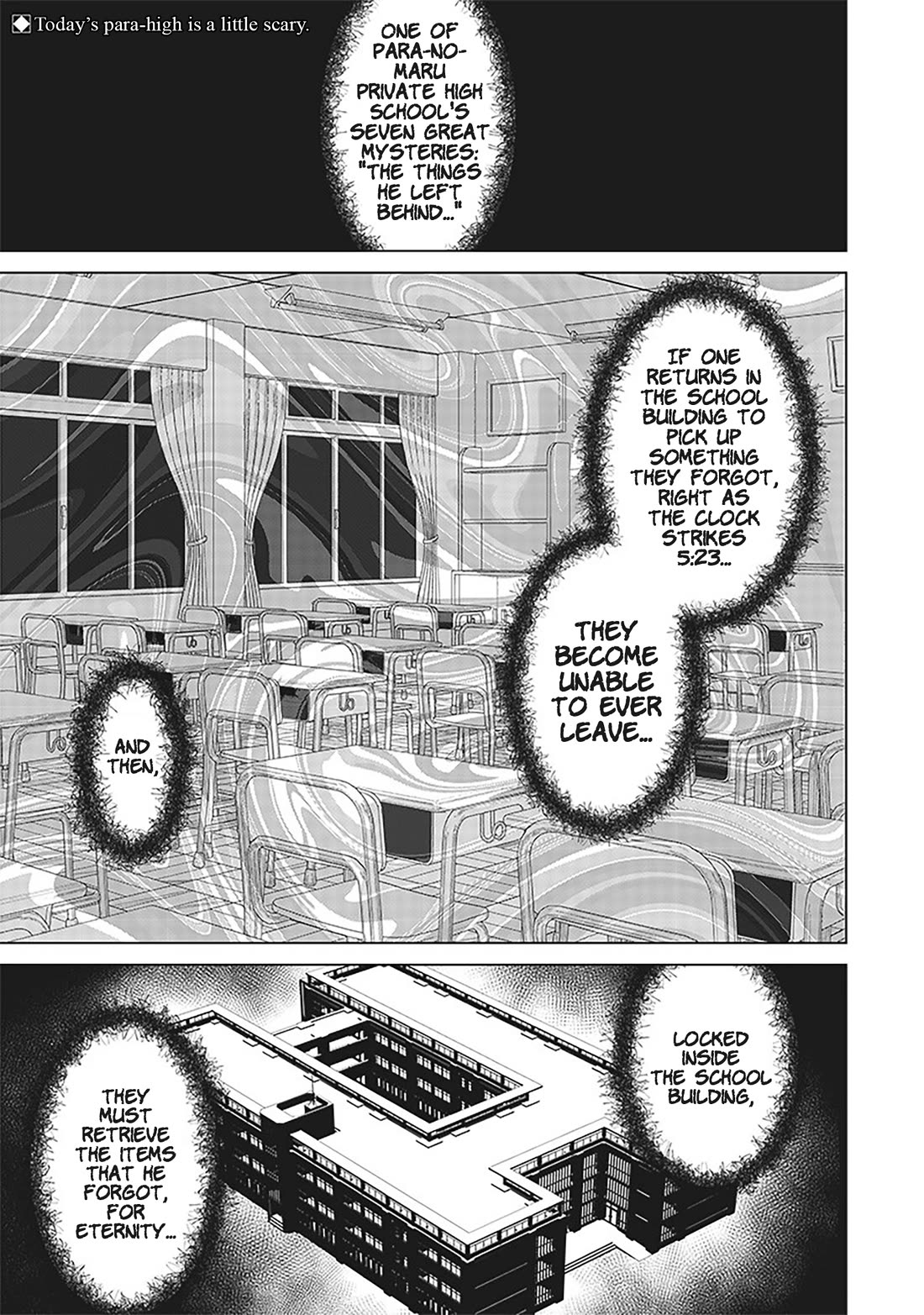 The Gals Who Always Say Insane Things: My Daily Life at a Private Paranormal High School chapter 6 page 1