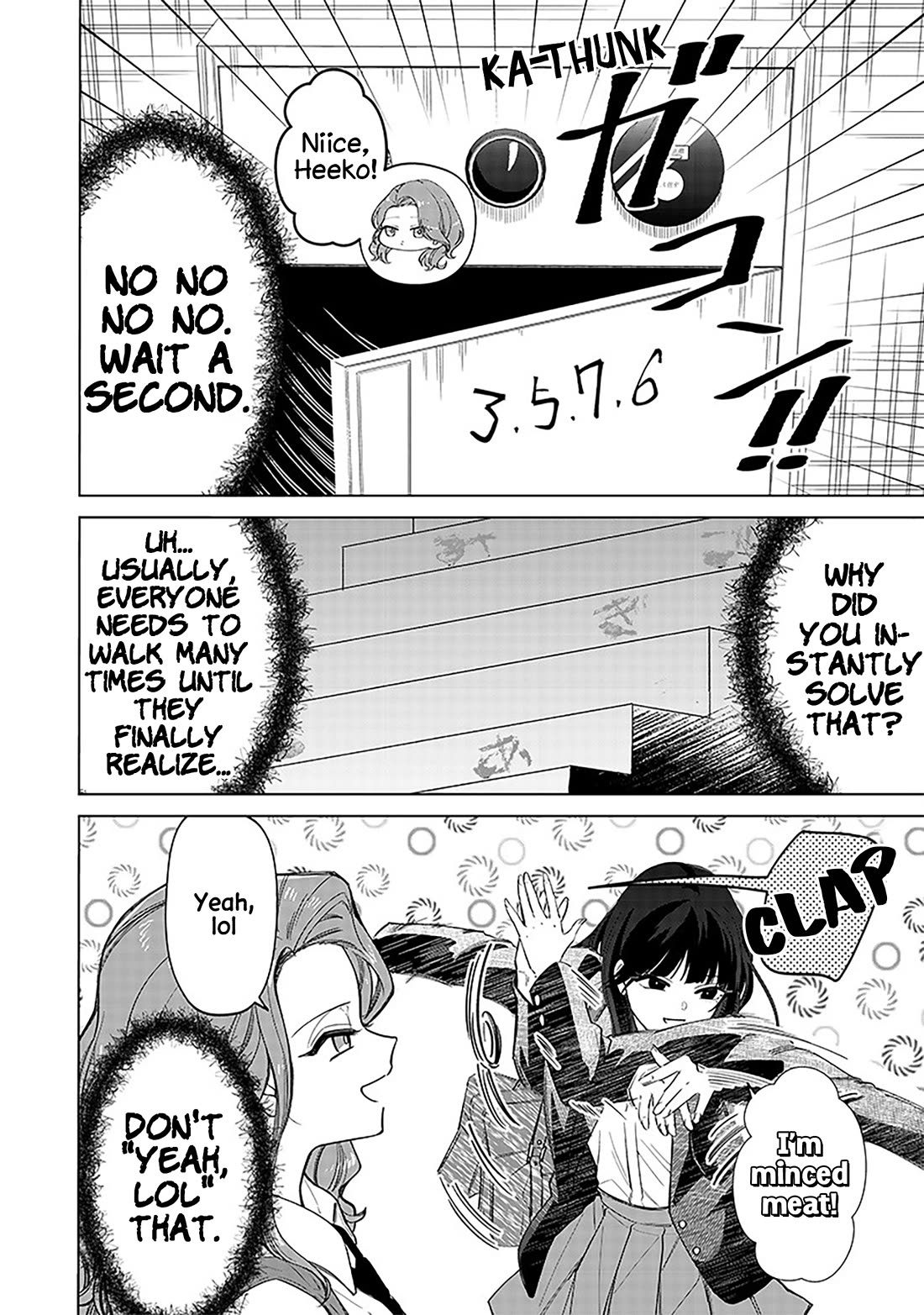 The Gals Who Always Say Insane Things: My Daily Life at a Private Paranormal High School chapter 6 page 12