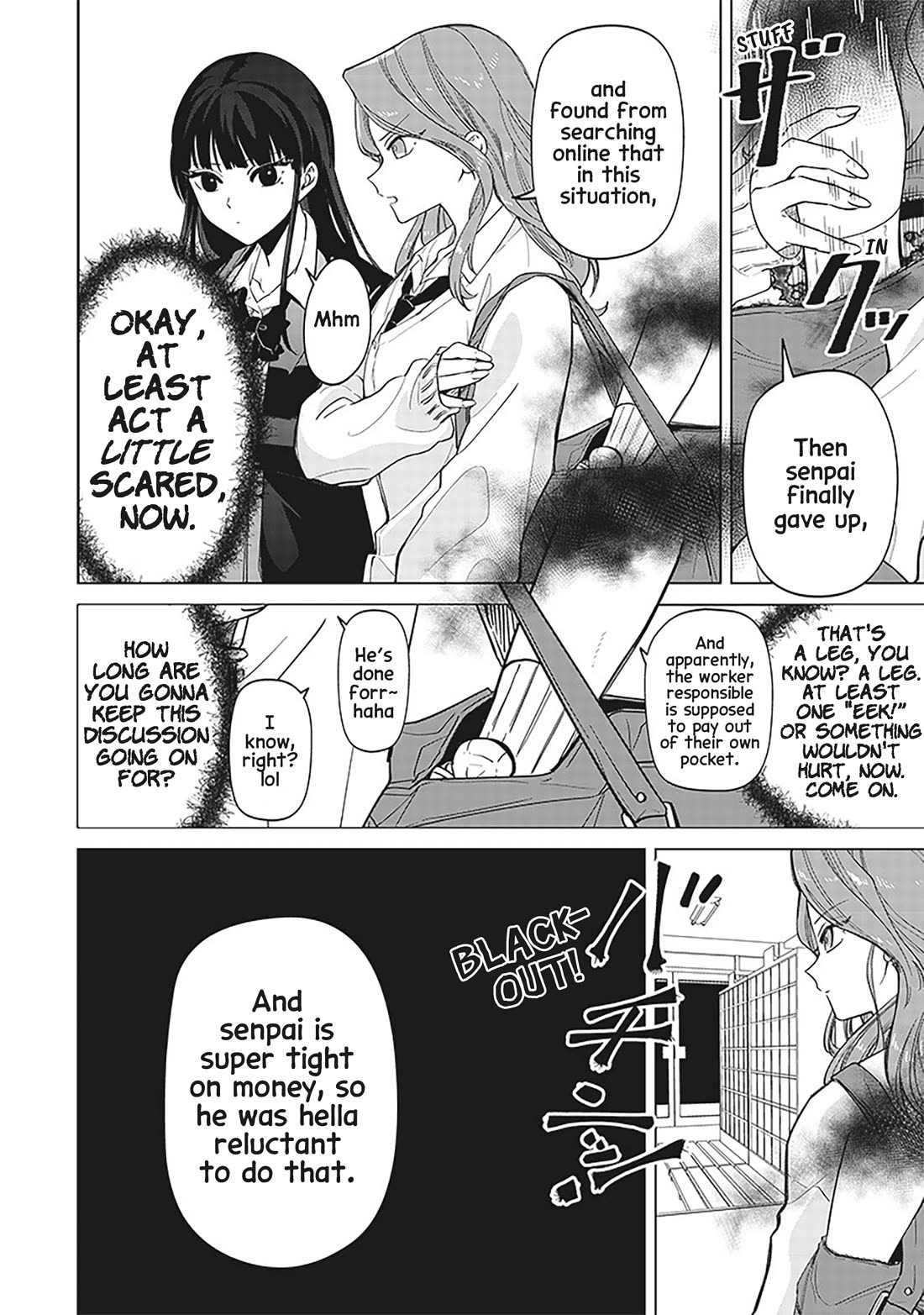 The Gals Who Always Say Insane Things: My Daily Life at a Private Paranormal High School chapter 6 page 14