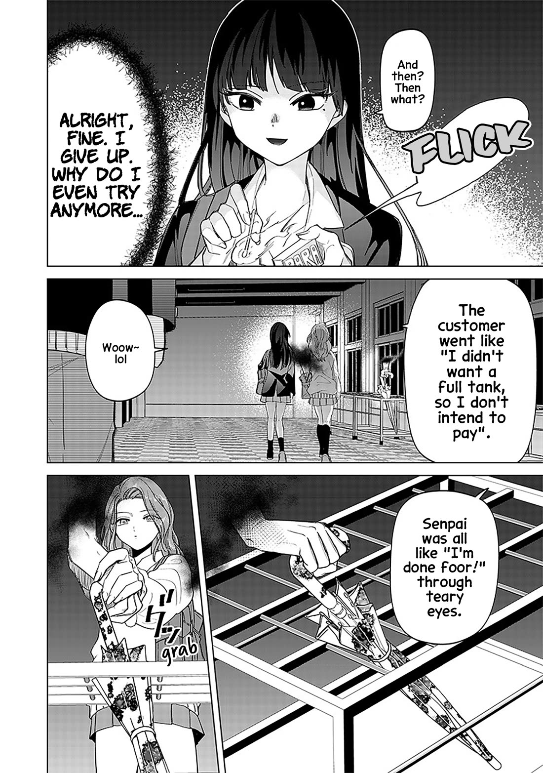 The Gals Who Always Say Insane Things: My Daily Life at a Private Paranormal High School chapter 6 page 16