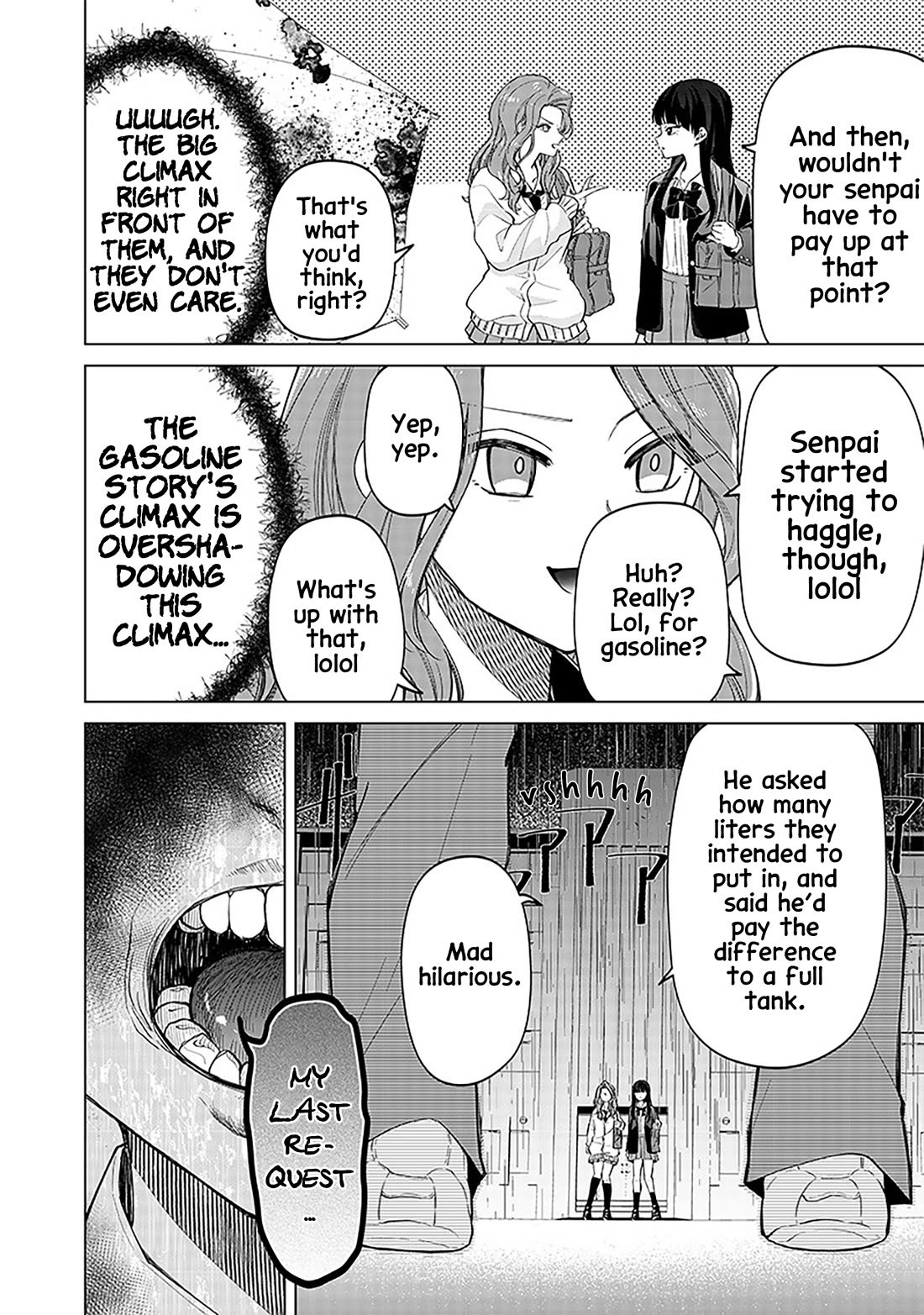 The Gals Who Always Say Insane Things: My Daily Life at a Private Paranormal High School chapter 6 page 18