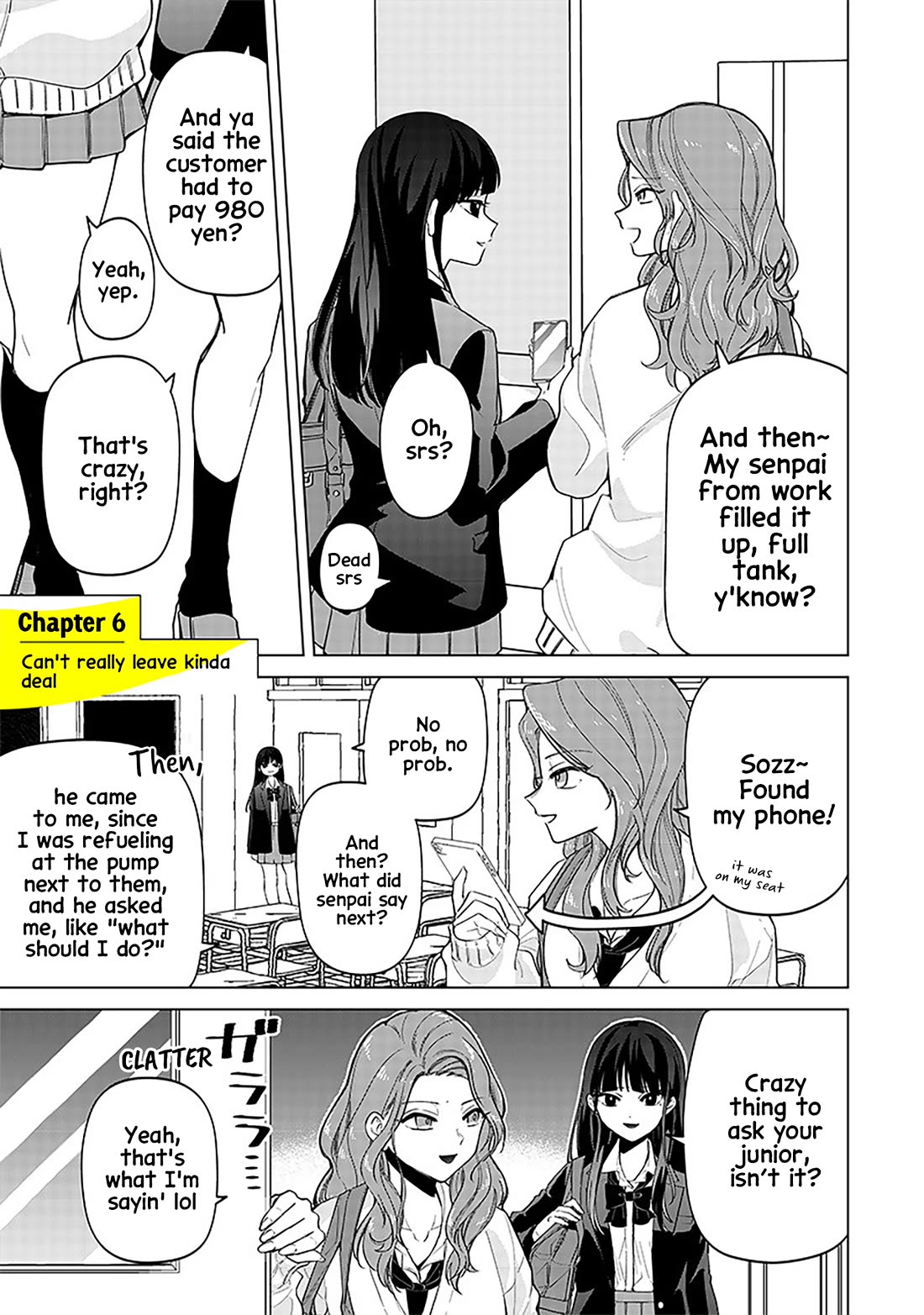 The Gals Who Always Say Insane Things: My Daily Life at a Private Paranormal High School chapter 6 page 3