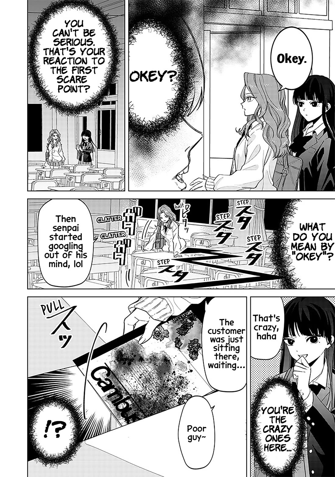 The Gals Who Always Say Insane Things: My Daily Life at a Private Paranormal High School chapter 6 page 8