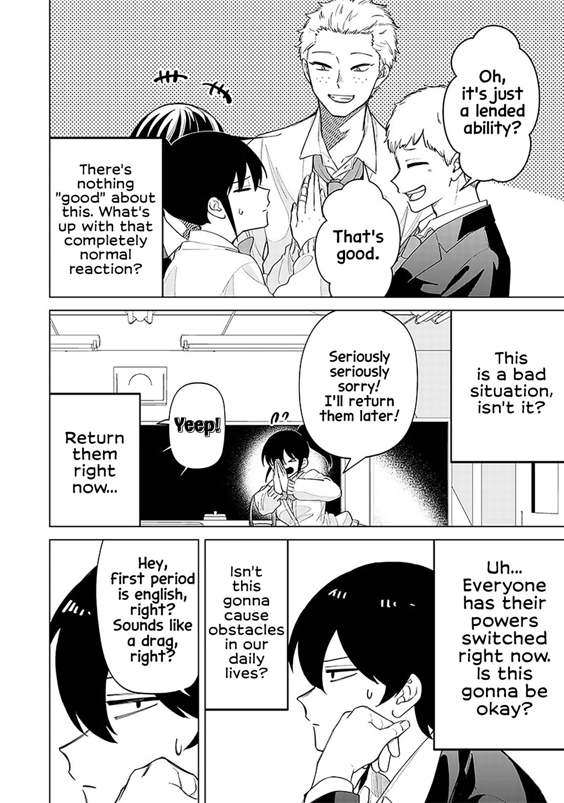 The Gals Who Always Say Insane Things: My Daily Life at a Private Paranormal High School chapter 7 page 11