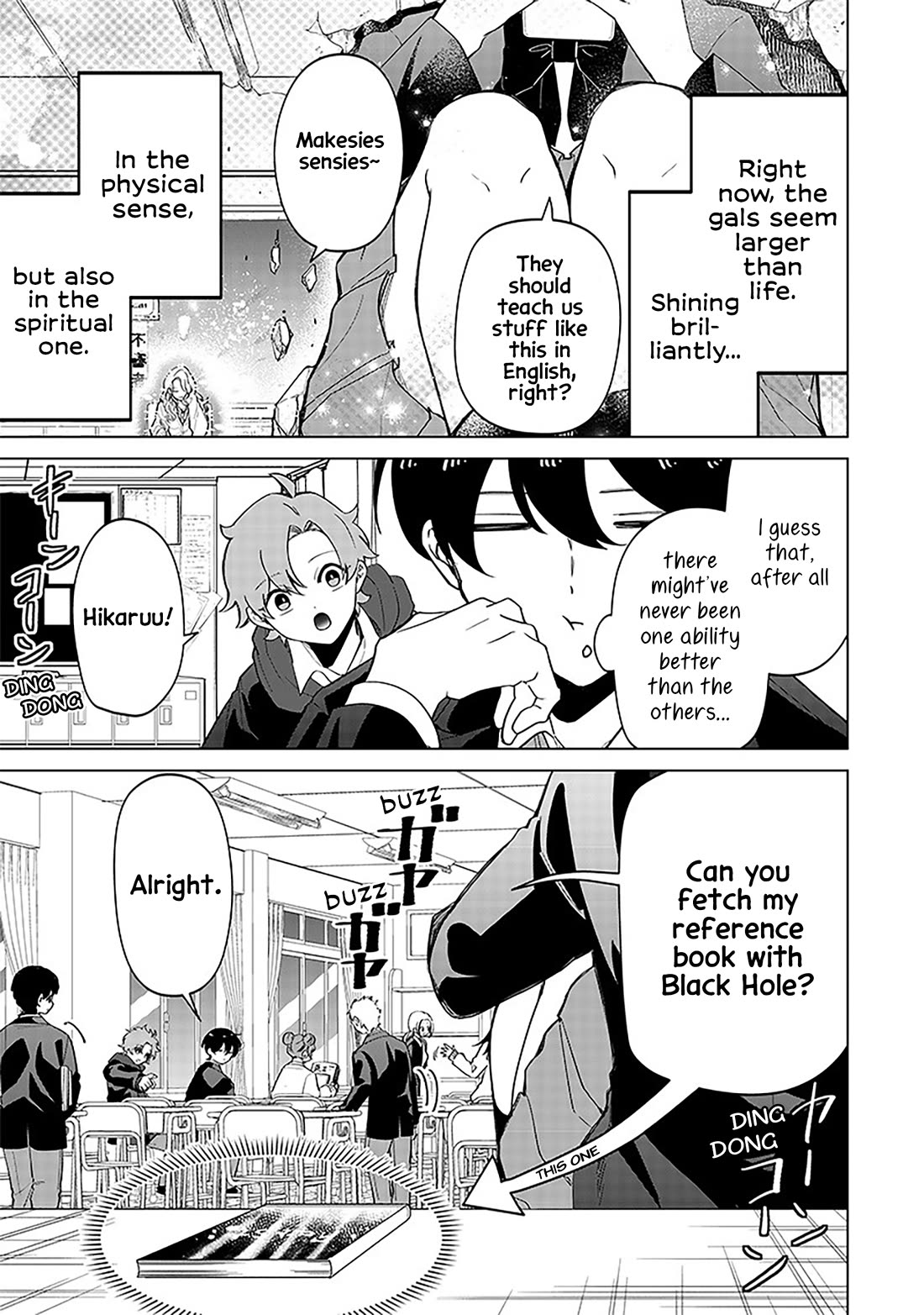 The Gals Who Always Say Insane Things: My Daily Life at a Private Paranormal High School chapter 7 page 18