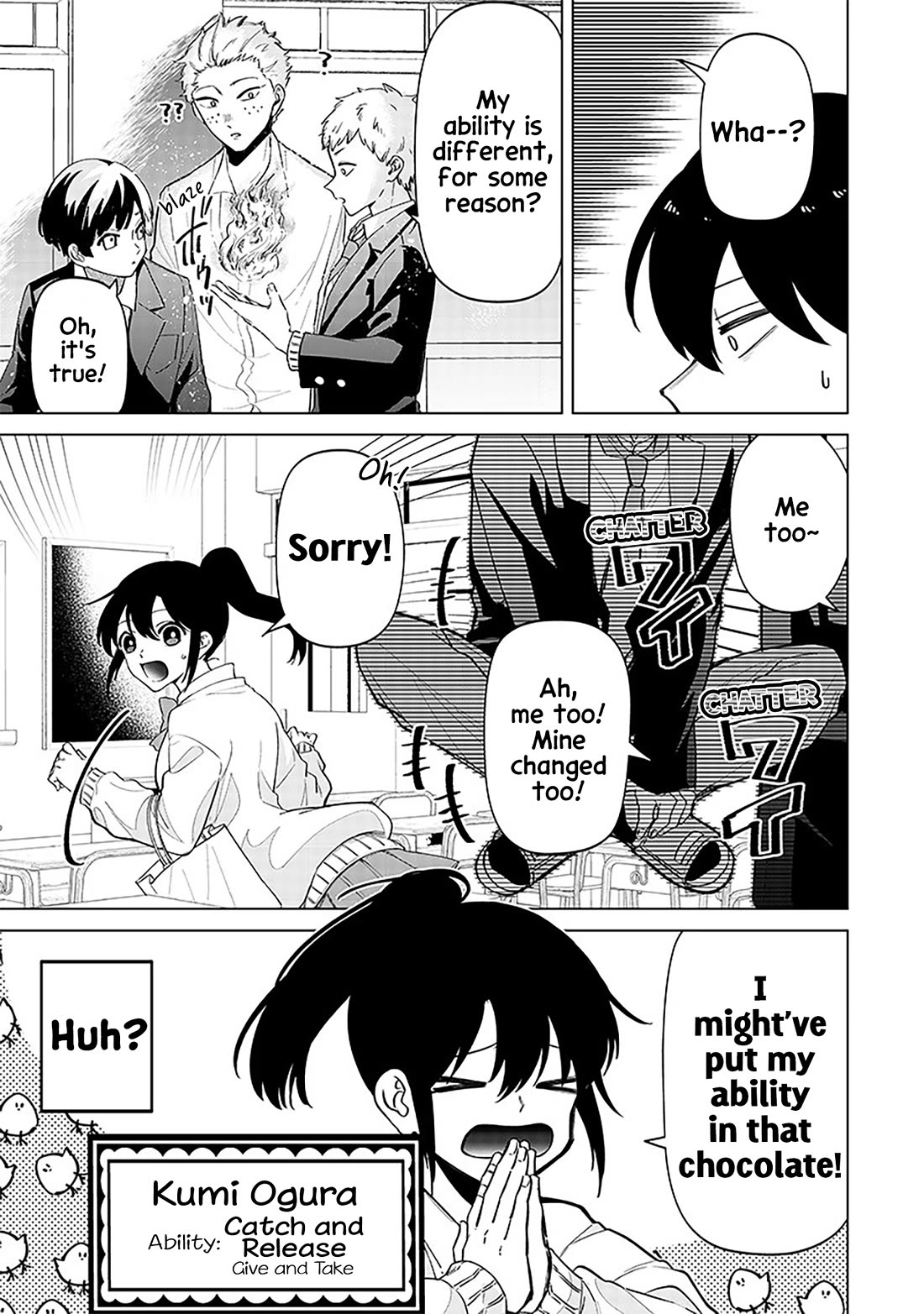 The Gals Who Always Say Insane Things: My Daily Life at a Private Paranormal High School chapter 7 page 8