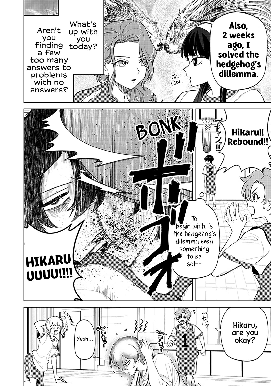 The Gals Who Always Say Insane Things: My Daily Life at a Private Paranormal High School chapter 8 page 12