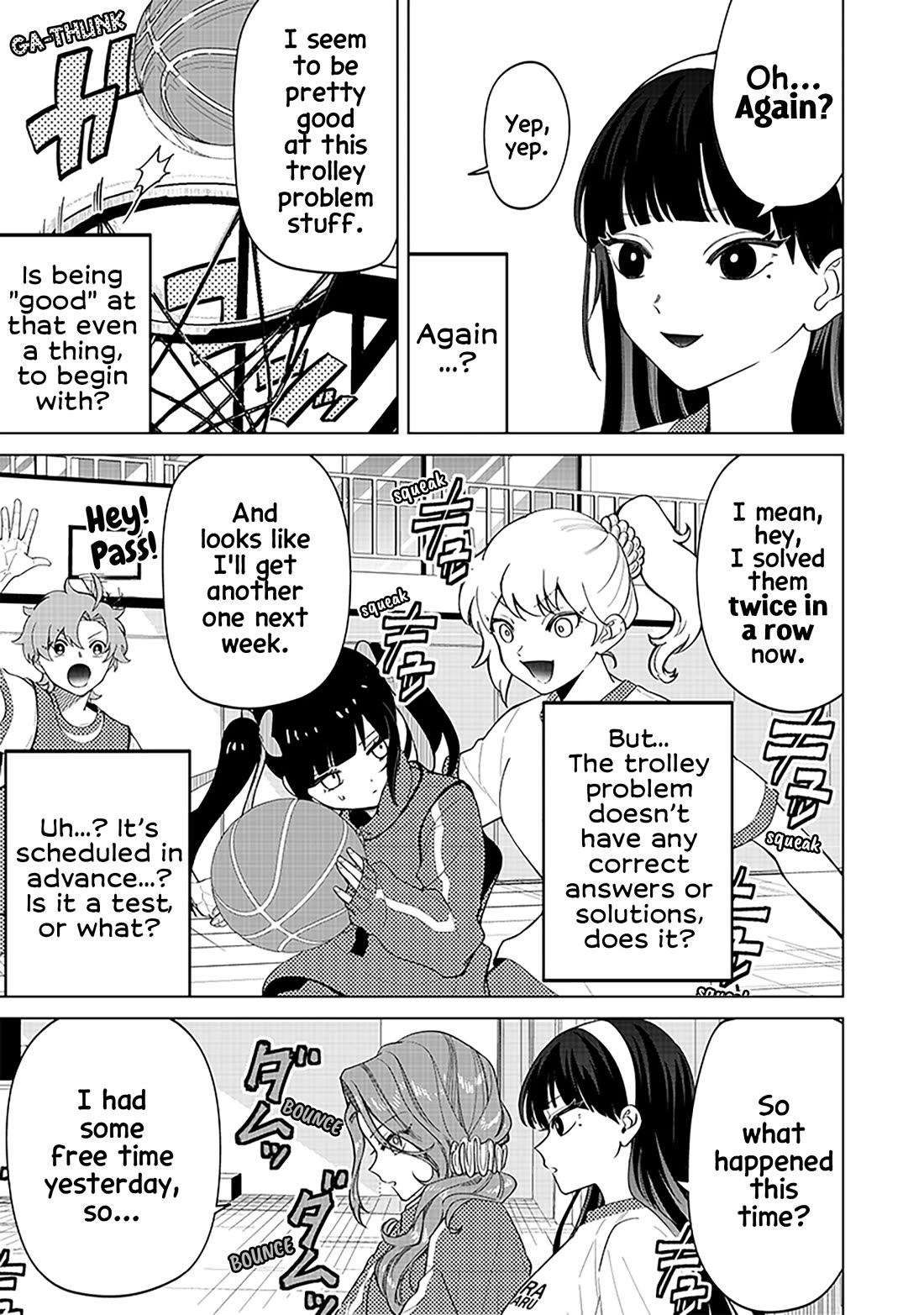 The Gals Who Always Say Insane Things: My Daily Life at a Private Paranormal High School chapter 8 page 3