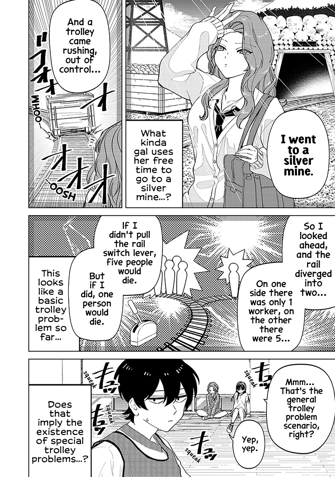 The Gals Who Always Say Insane Things: My Daily Life at a Private Paranormal High School chapter 8 page 4