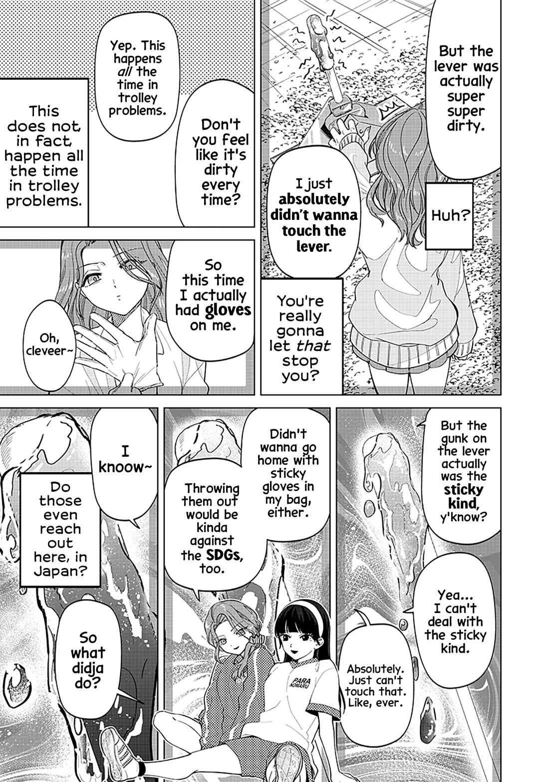 The Gals Who Always Say Insane Things: My Daily Life at a Private Paranormal High School chapter 8 page 5