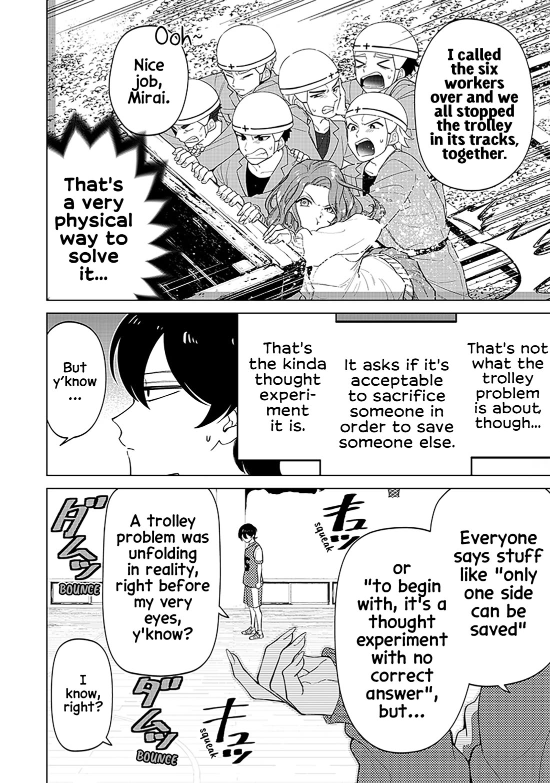 The Gals Who Always Say Insane Things: My Daily Life at a Private Paranormal High School chapter 8 page 6