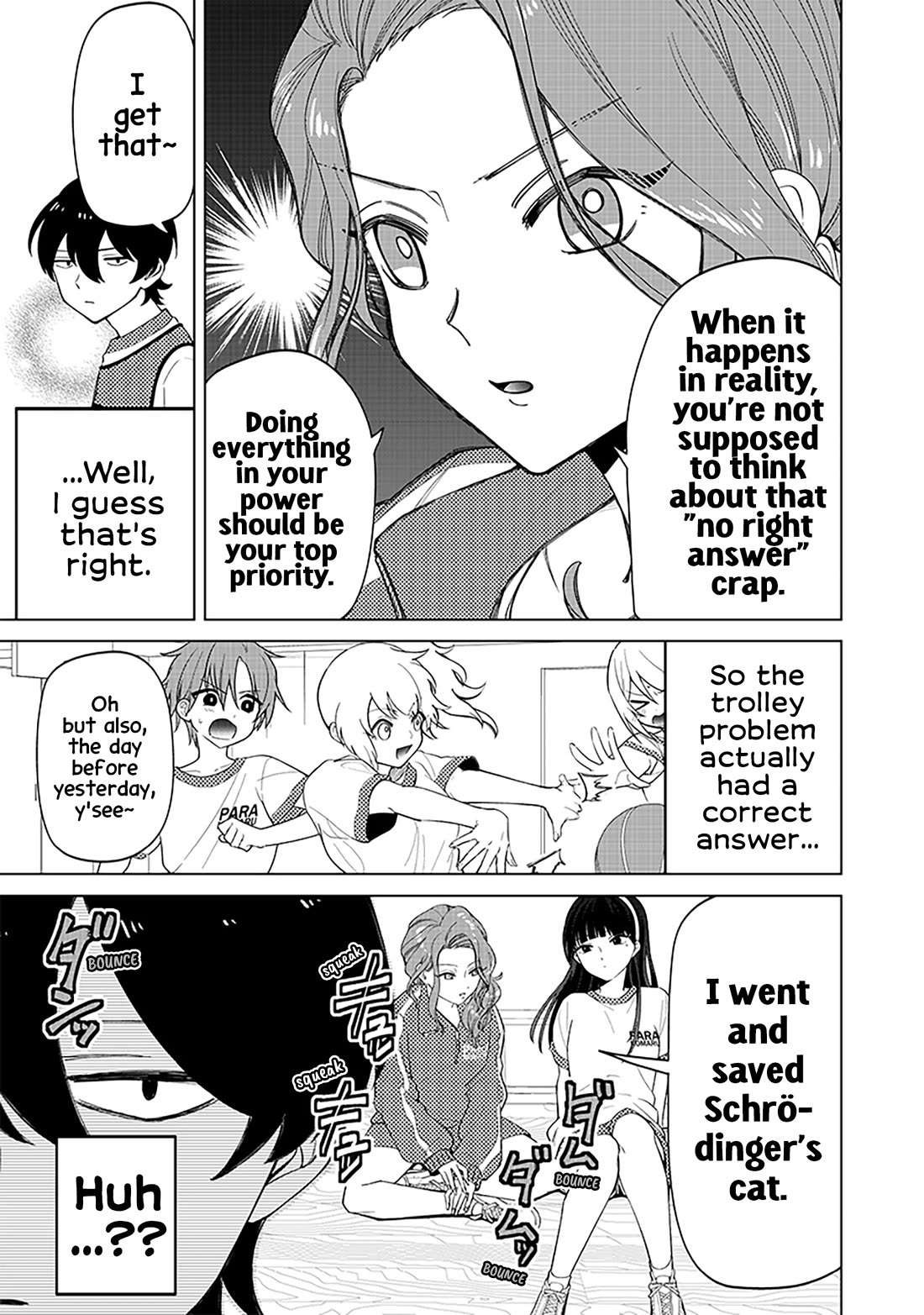 The Gals Who Always Say Insane Things: My Daily Life at a Private Paranormal High School chapter 8 page 7