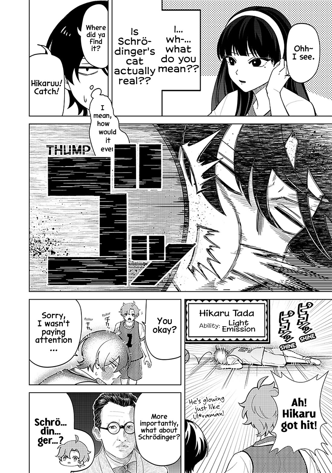 The Gals Who Always Say Insane Things: My Daily Life at a Private Paranormal High School chapter 8 page 8