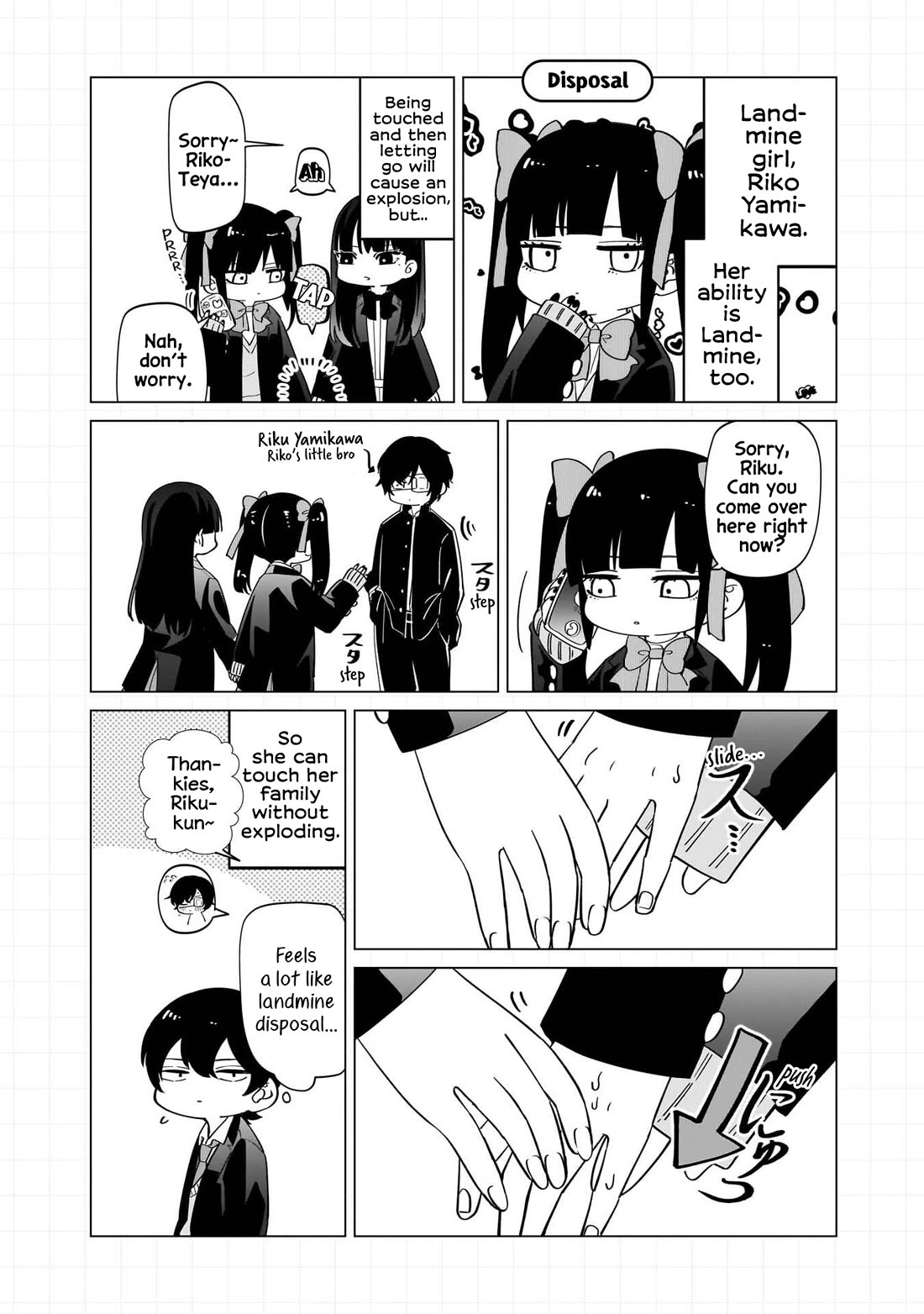 The Gals Who Always Say Insane Things: My Daily Life at a Private Paranormal High School chapter 9.5 page 12