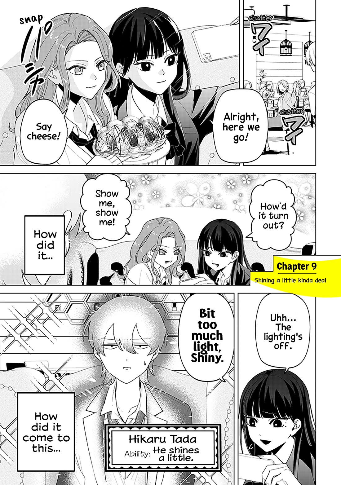 The Gals Who Always Say Insane Things: My Daily Life at a Private Paranormal High School chapter 9 page 1