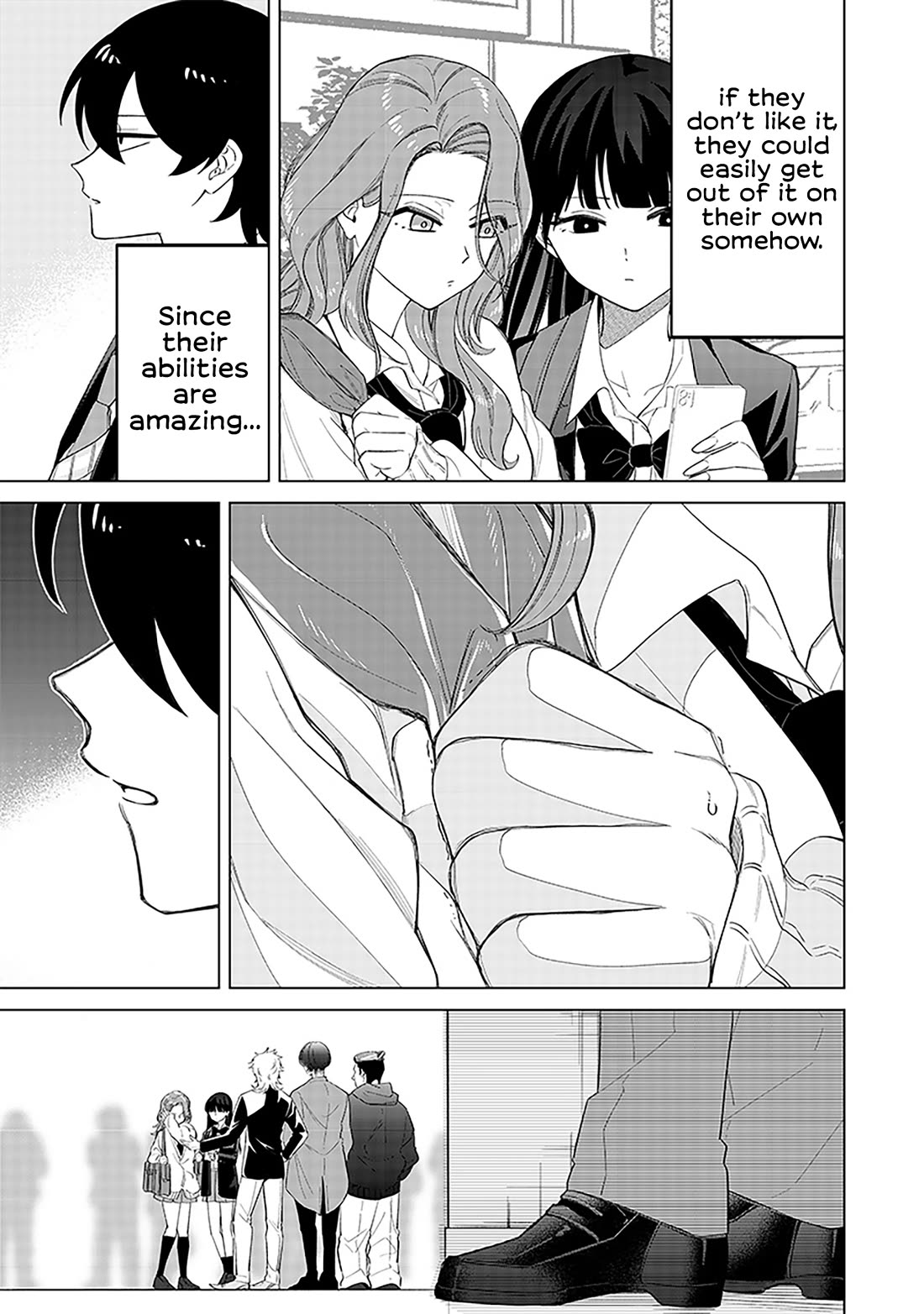 The Gals Who Always Say Insane Things: My Daily Life at a Private Paranormal High School chapter 9 page 13