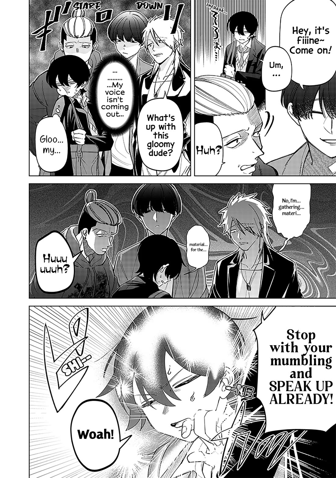 The Gals Who Always Say Insane Things: My Daily Life at a Private Paranormal High School chapter 9 page 14