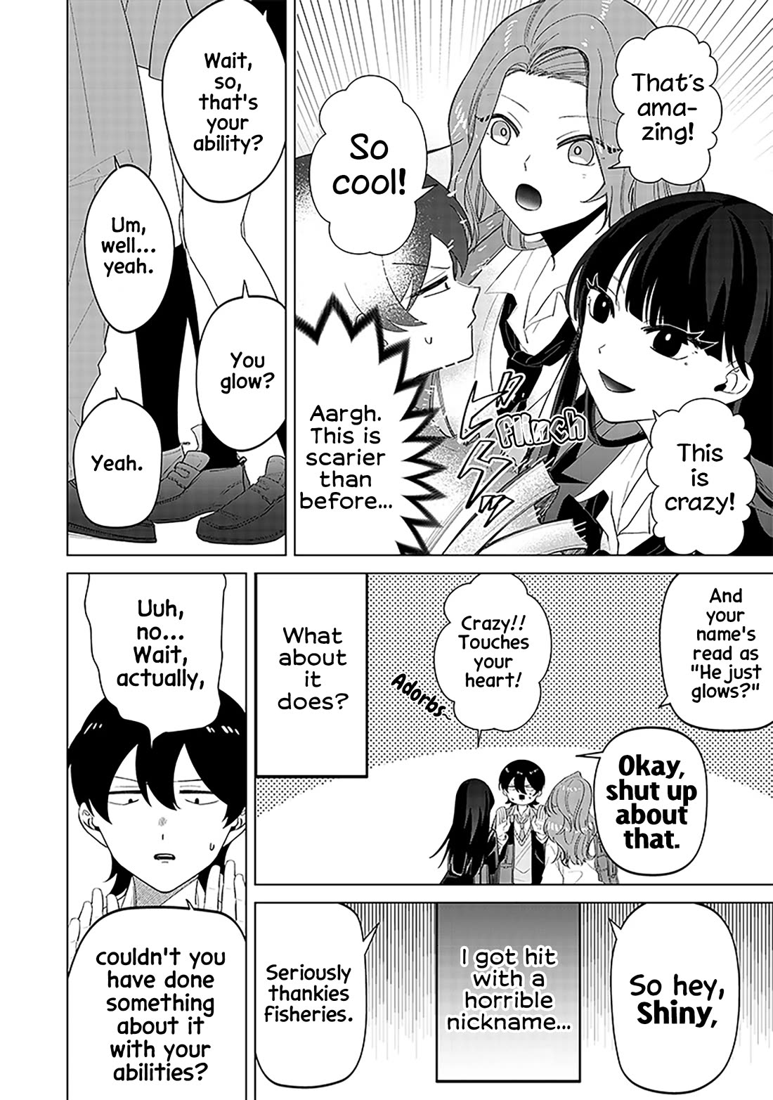 The Gals Who Always Say Insane Things: My Daily Life at a Private Paranormal High School chapter 9 page 16