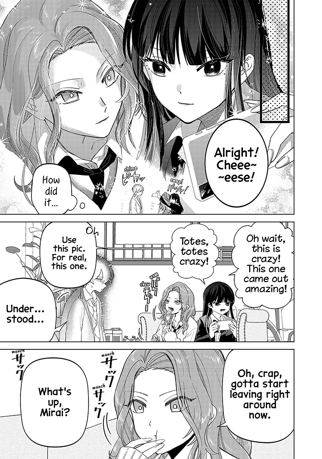 The Gals Who Always Say Insane Things: My Daily Life at a Private Paranormal High School chapter 9 page 19