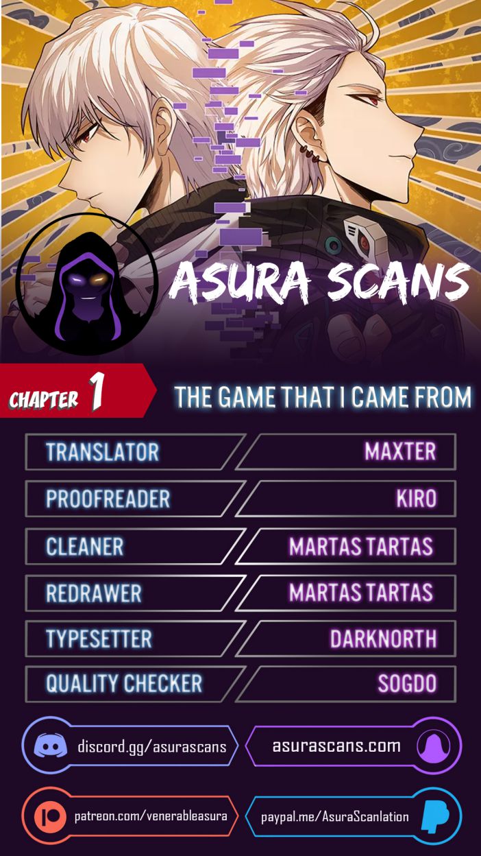 The Game That I Came From chapter 1 page 1