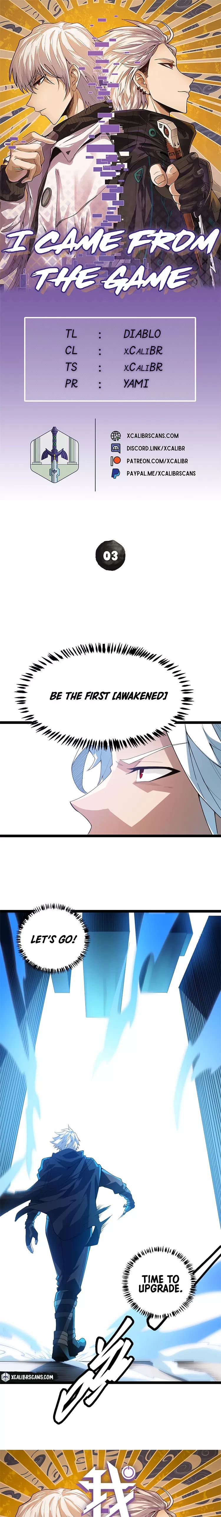 The Game That I Came From chapter 3 page 1