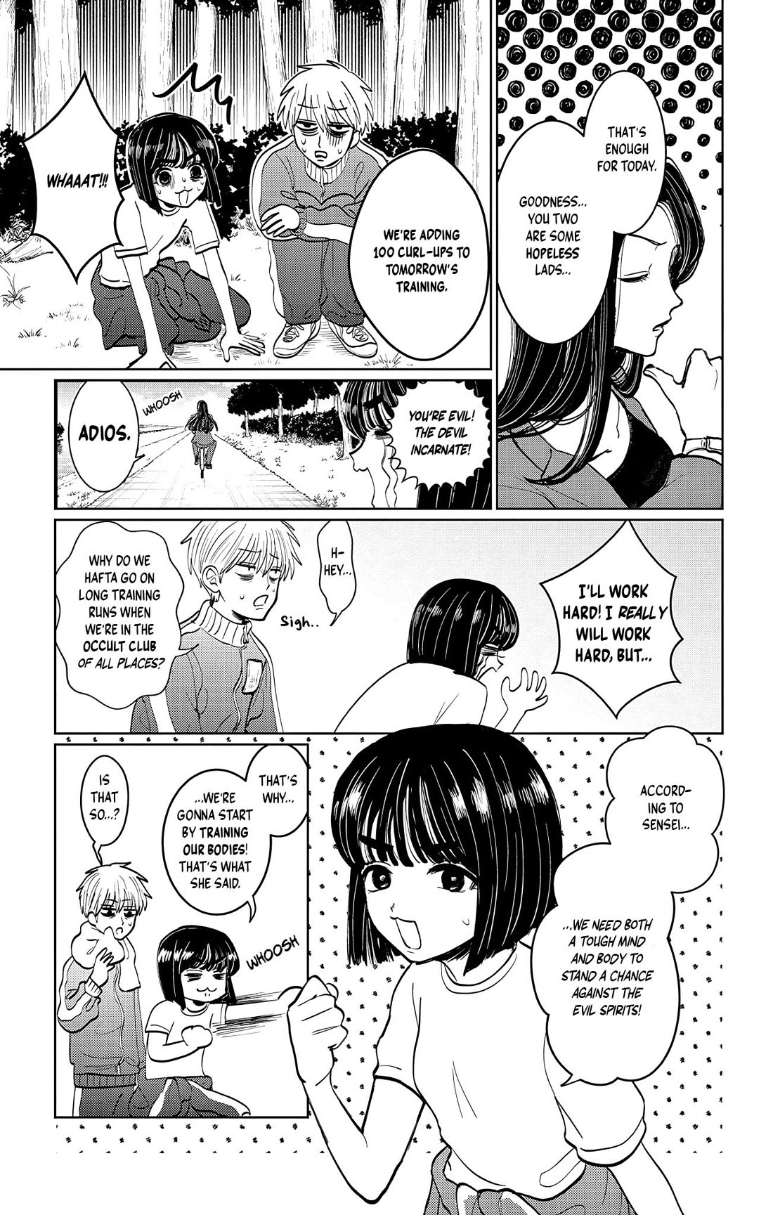 The Ghost Doesn't Show Up. chapter 3 page 3