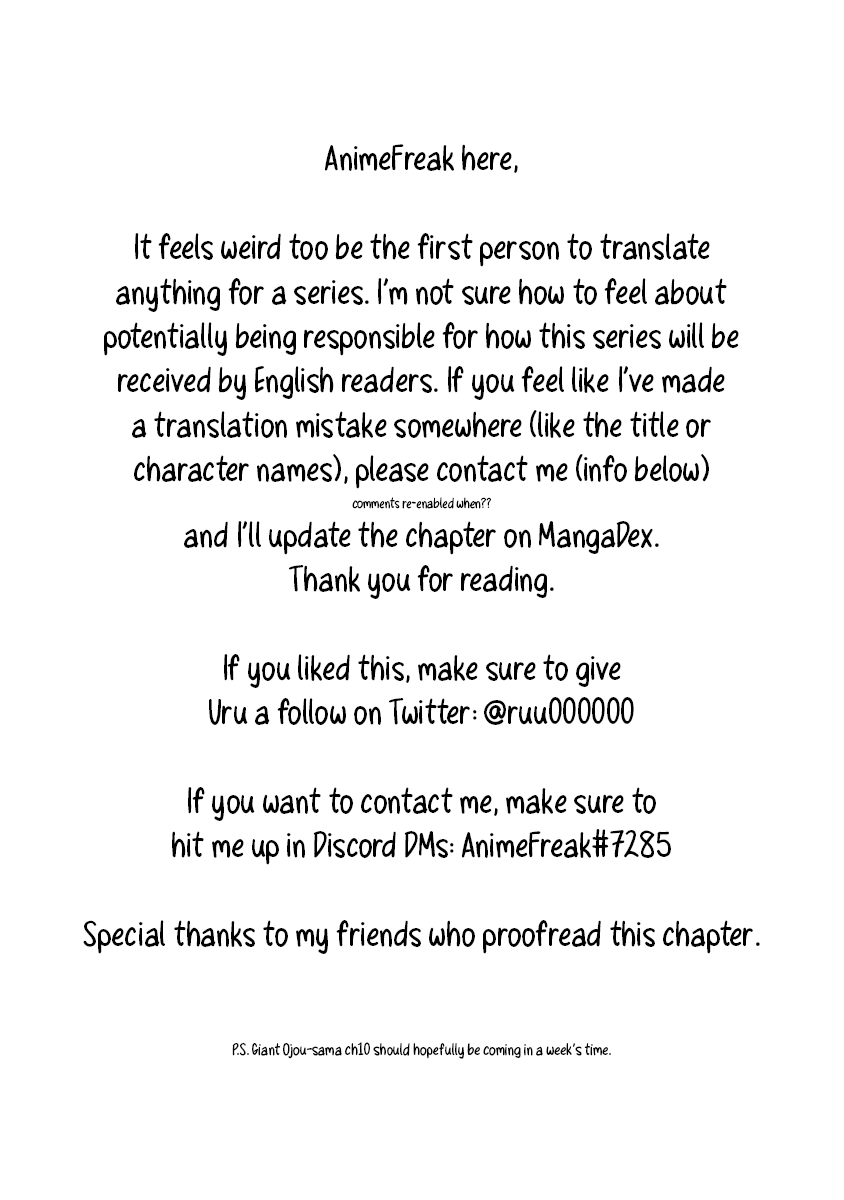 The Giant Maid Puts You in Your Place ♥ chapter 1 page 28