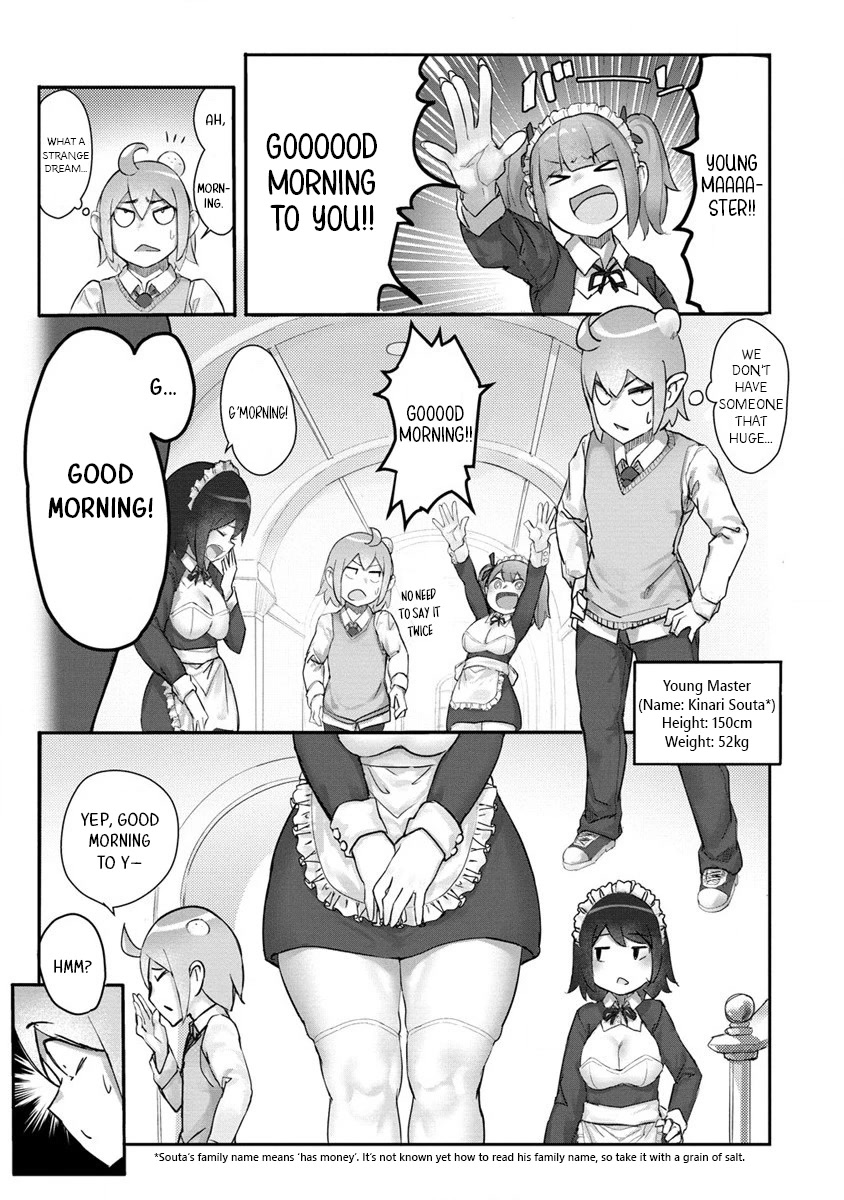 The Giant Maid Puts You in Your Place ♥ chapter 1 page 4