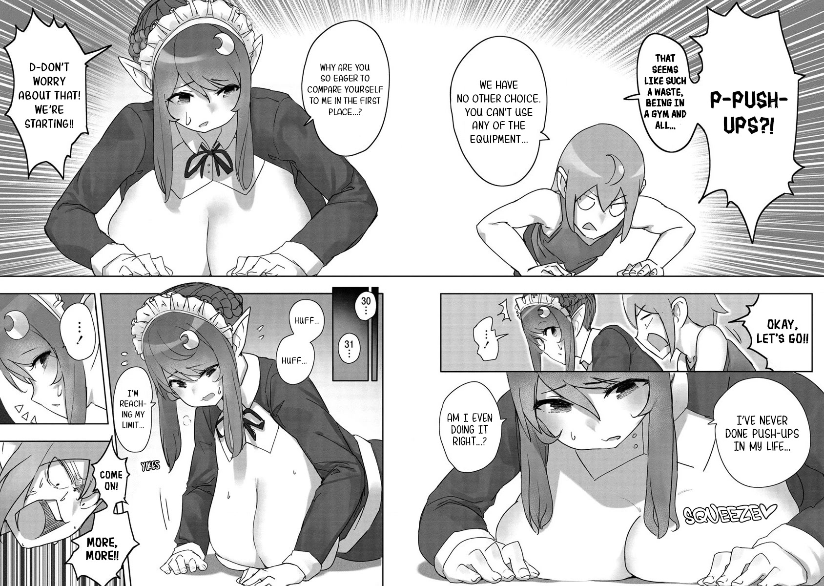 The Giant Maid Puts You in Your Place ♥ chapter 2 page 6