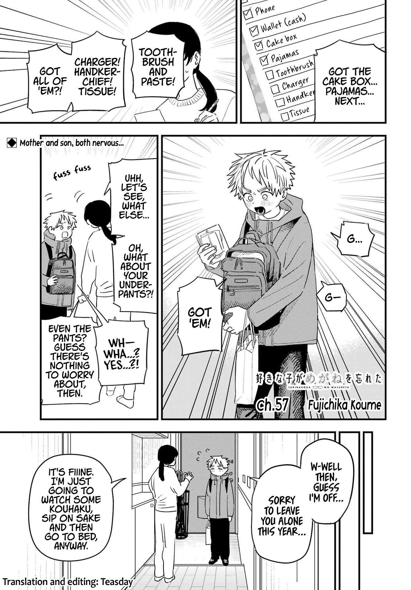 The Girl I Like Forgot Her Glasses chapter 100 page 2