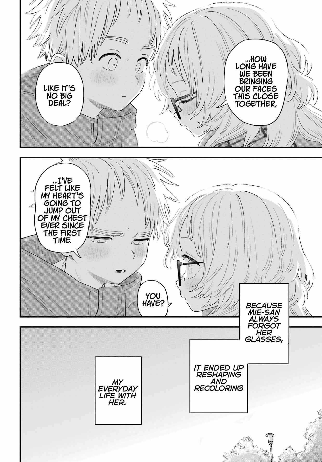 The Girl I Like Forgot Her Glasses chapter 101 page 23