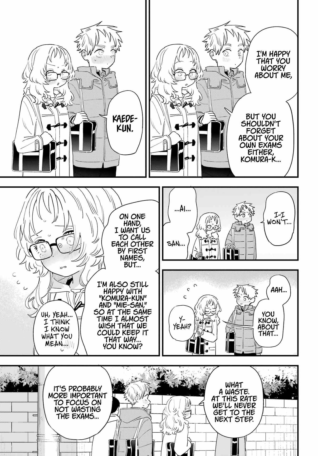 The Girl I Like Forgot Her Glasses chapter 104 page 4