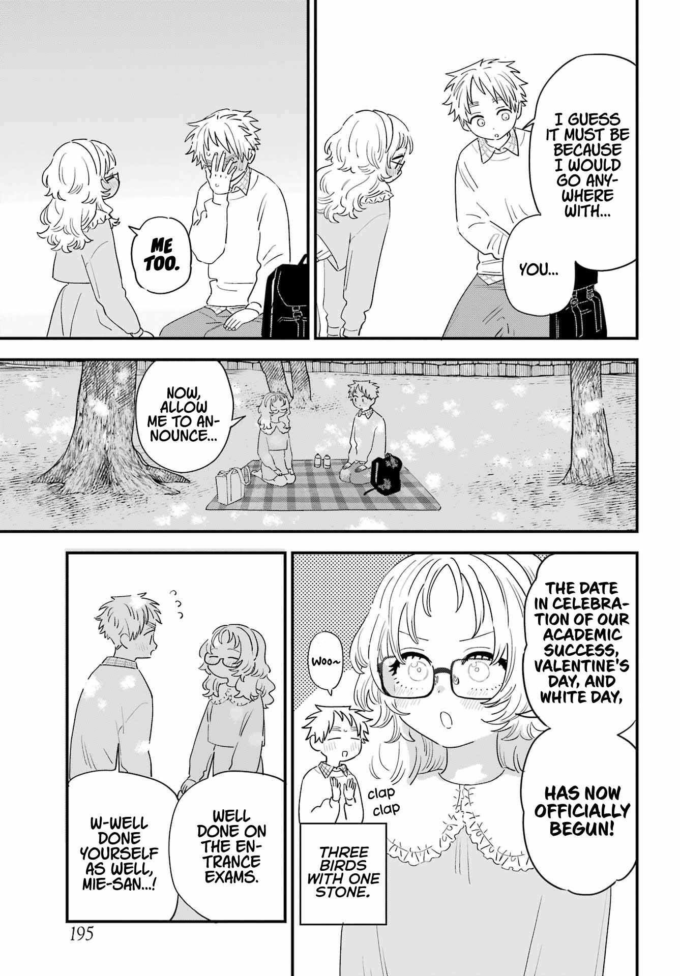 The Girl I Like Forgot Her Glasses chapter 106 page 3