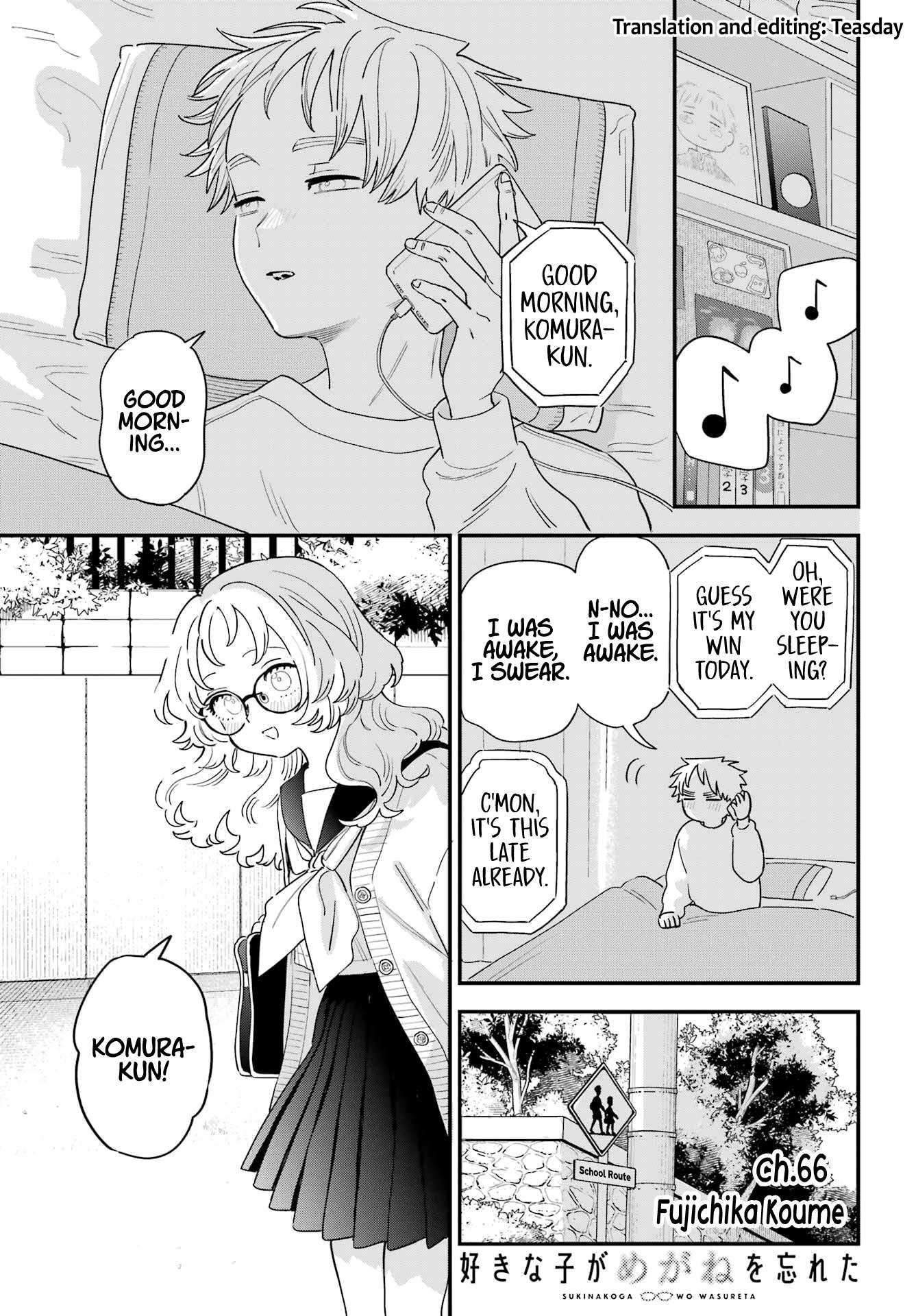 The Girl I Like Forgot Her Glasses chapter 109 page 2