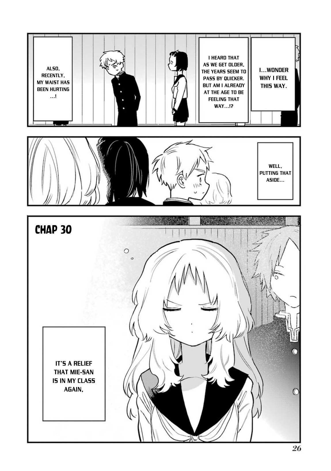 The Girl I Like Forgot Her Glasses chapter 30 page 4