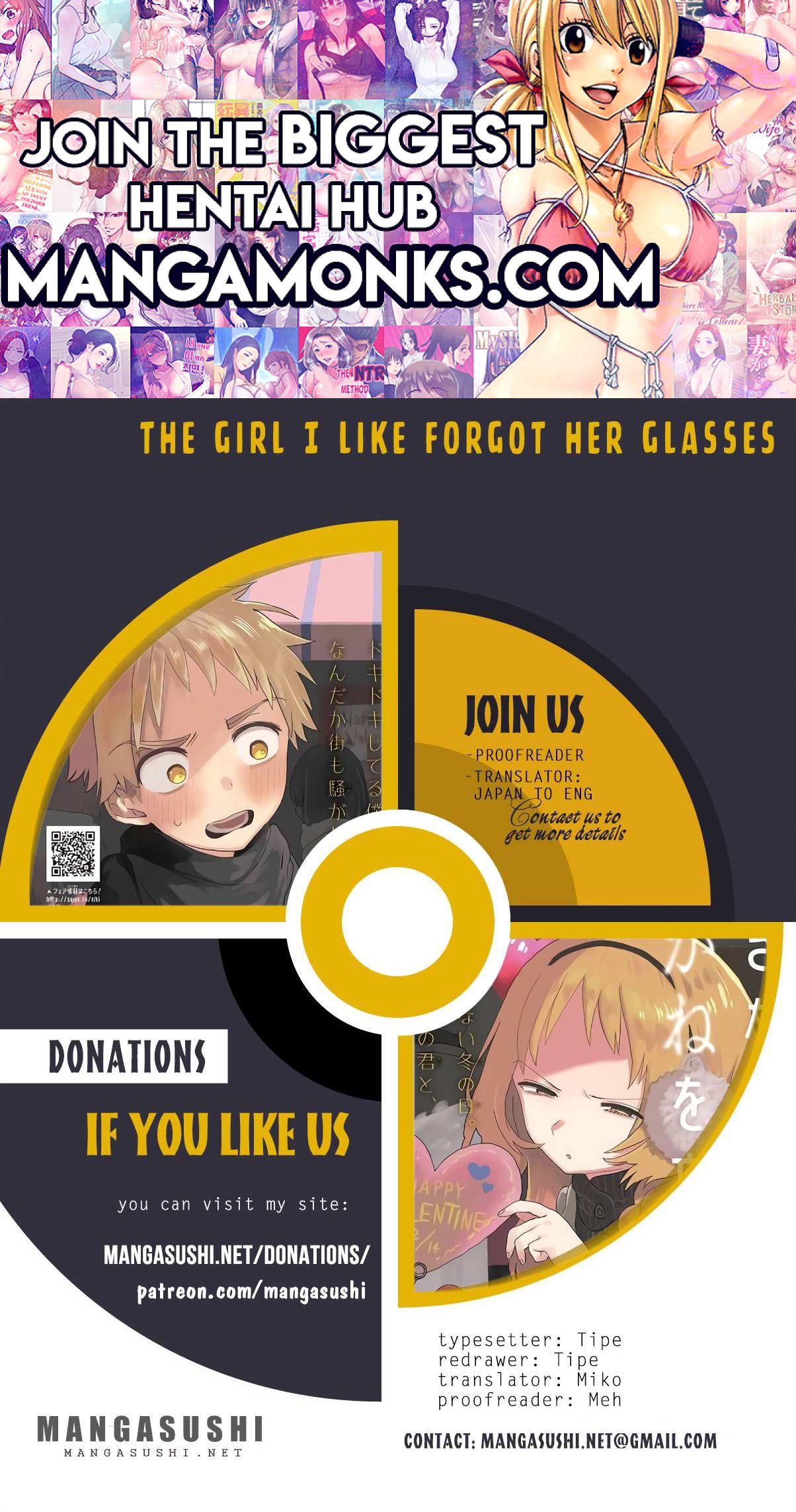 The Girl I Like Forgot Her Glasses chapter 31 page 1