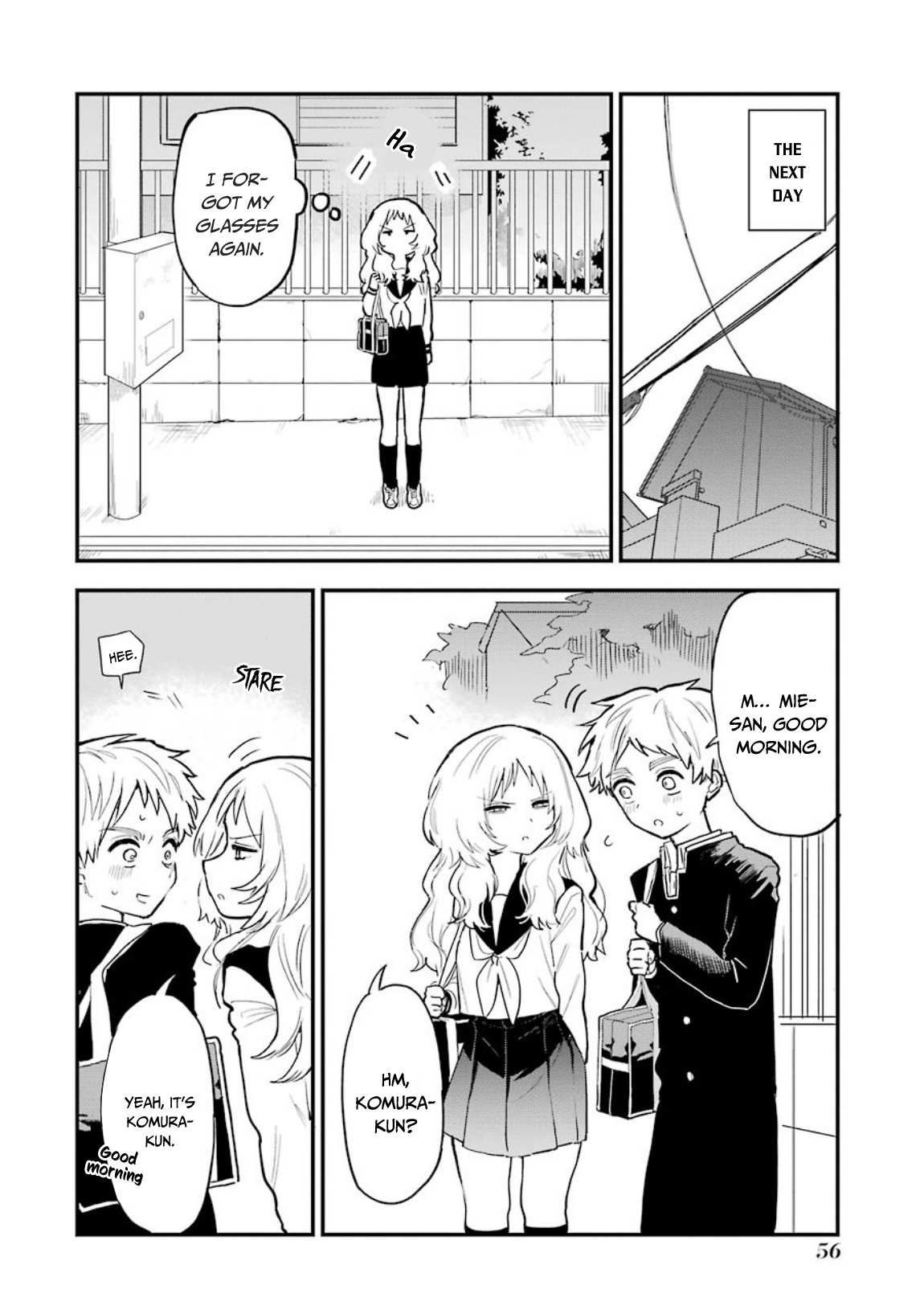 The Girl I Like Forgot Her Glasses chapter 31 page 3