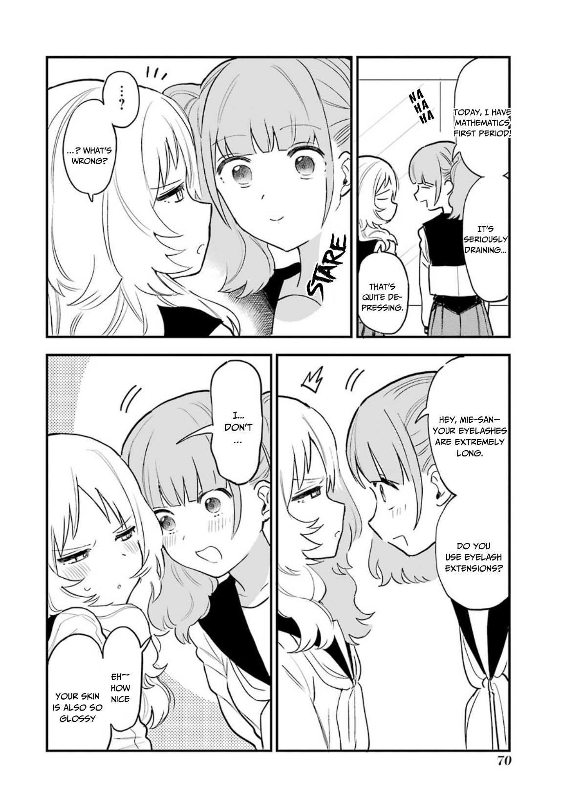 The Girl I Like Forgot Her Glasses chapter 34 page 3