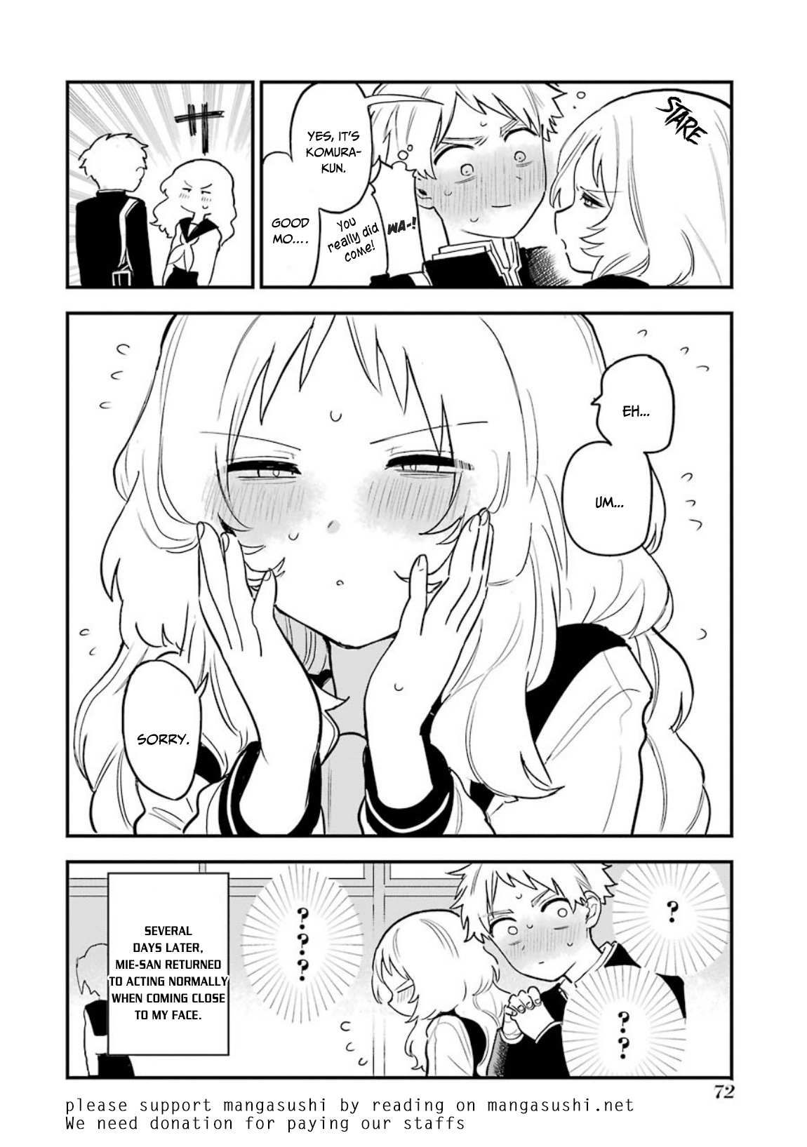 The Girl I Like Forgot Her Glasses chapter 34 page 5