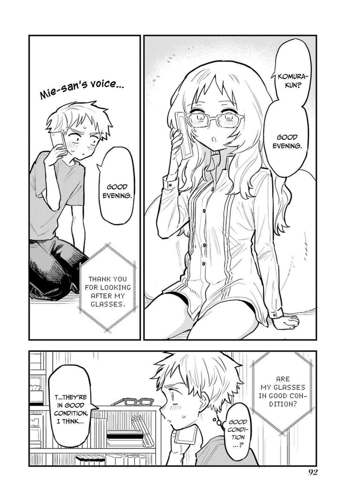 The Girl I Like Forgot Her Glasses chapter 35 page 19