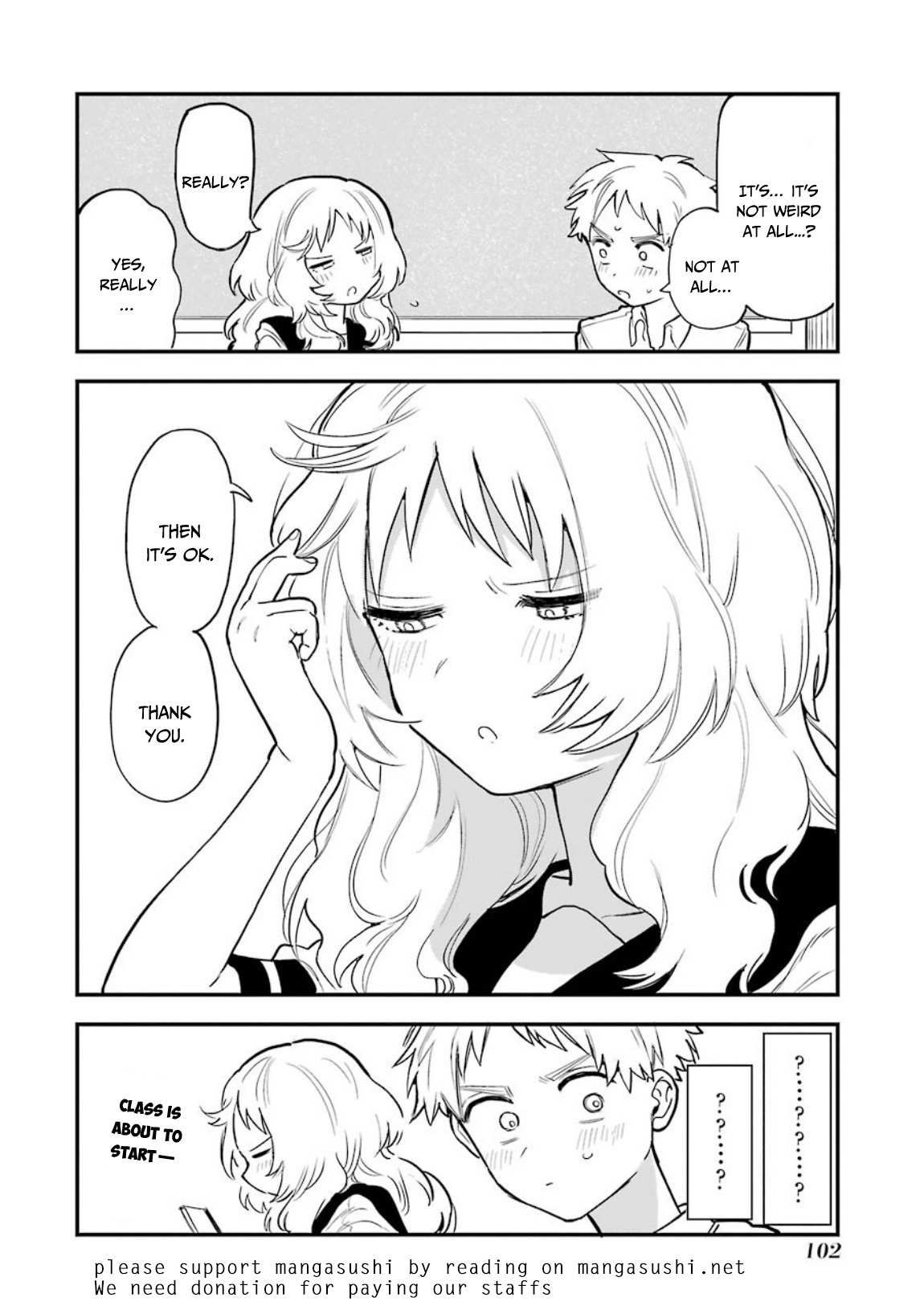 The Girl I Like Forgot Her Glasses chapter 36 page 6