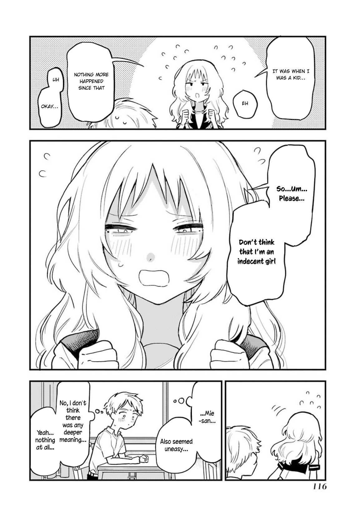 The Girl I Like Forgot Her Glasses chapter 39 page 6